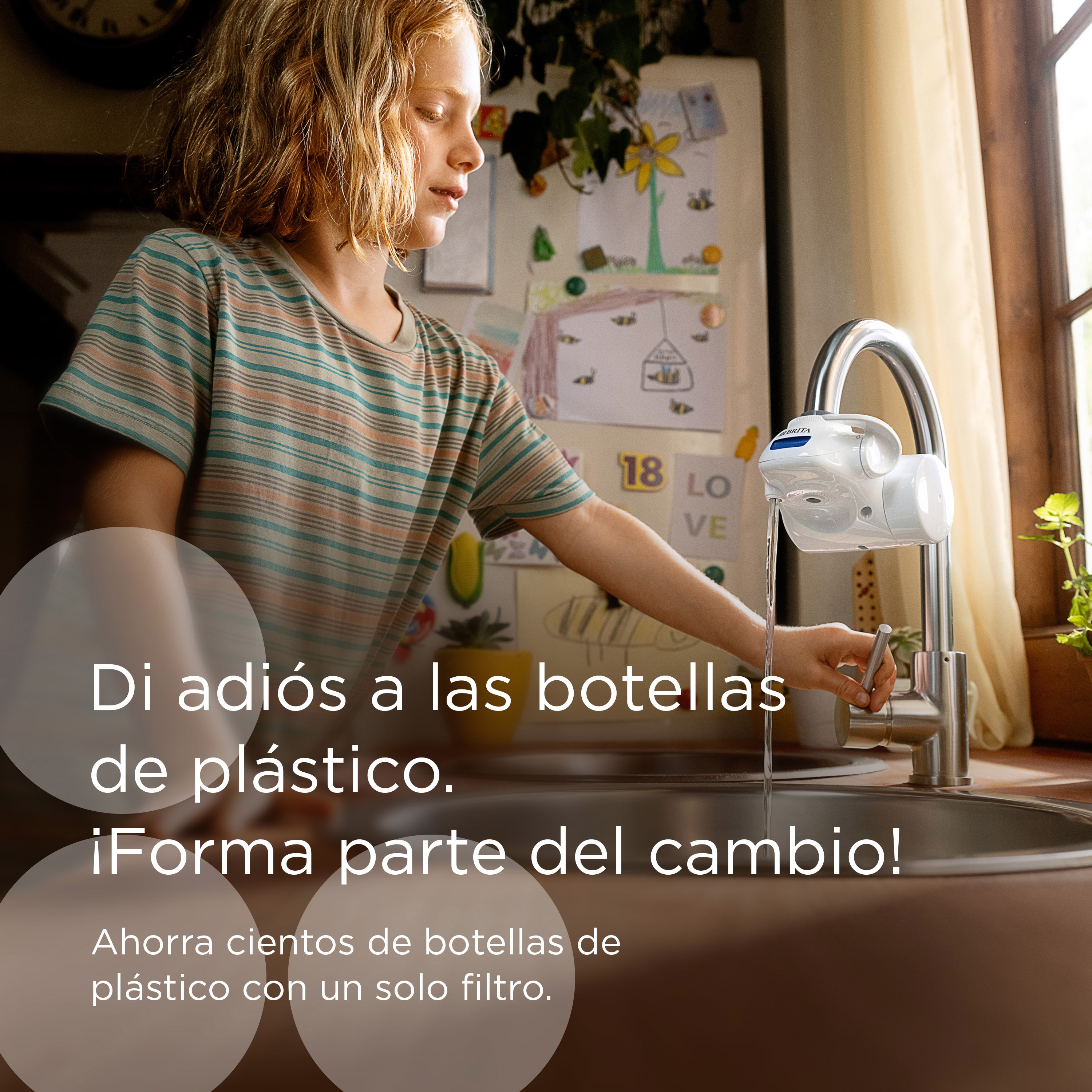 Filtro de recambio para sistema de grifo On Tap Brita Blanco-15