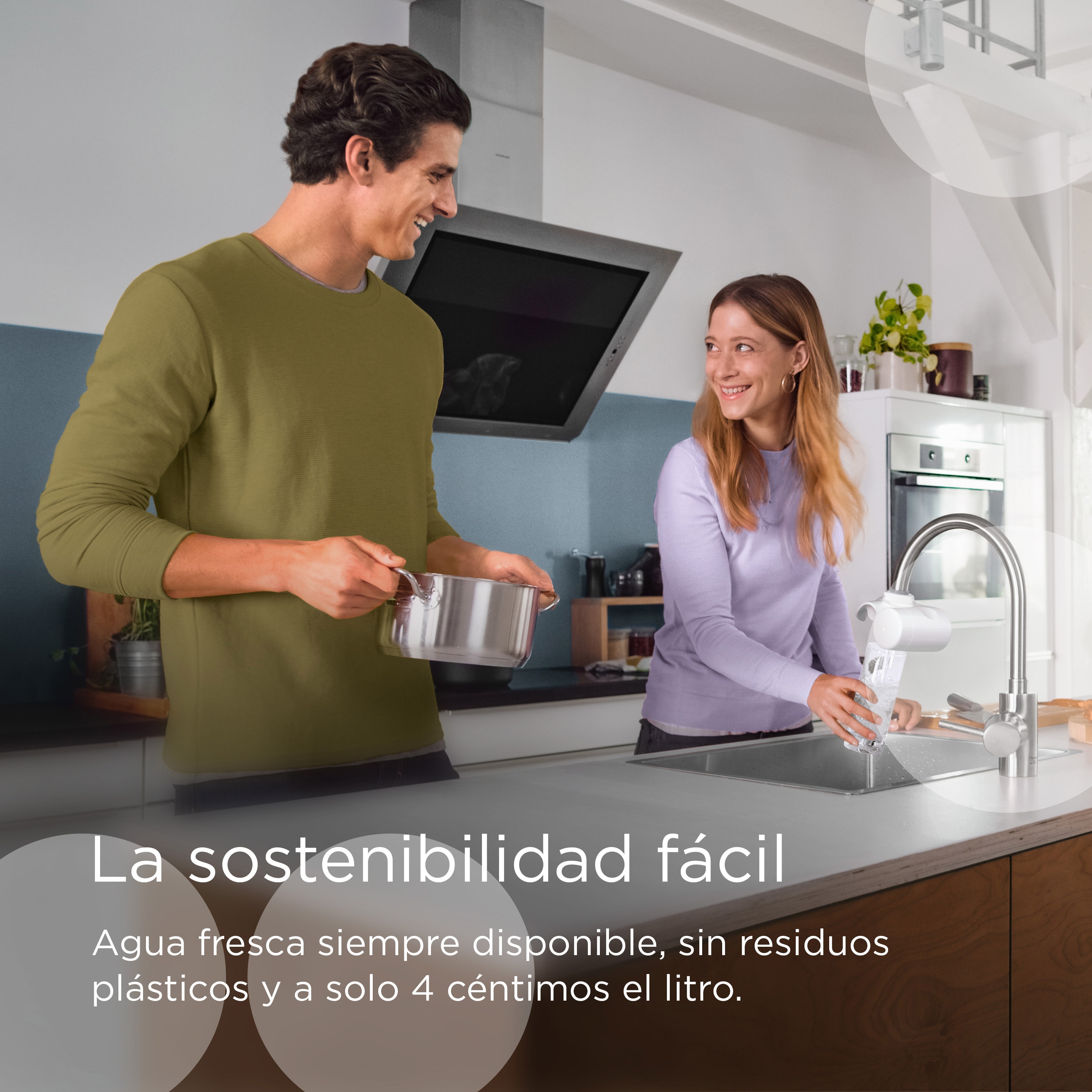 Filtro de recambio para sistema de grifo On Tap Brita Blanco-16