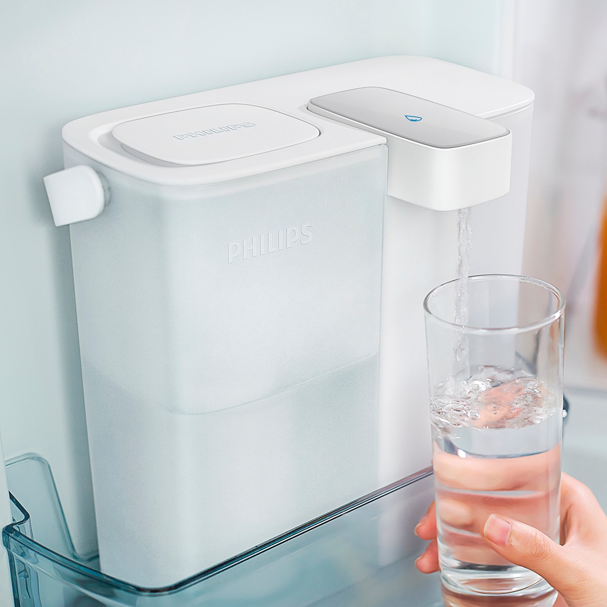 Jarra de Água + Filtro Instant Branco-5