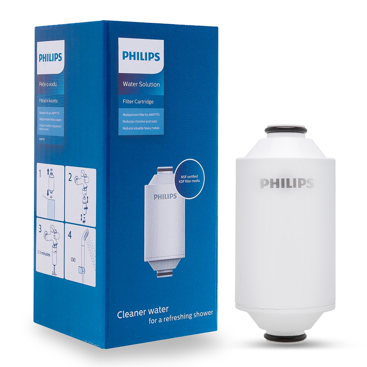 Filtro de ducha Philips Water Solutions Blanco-3