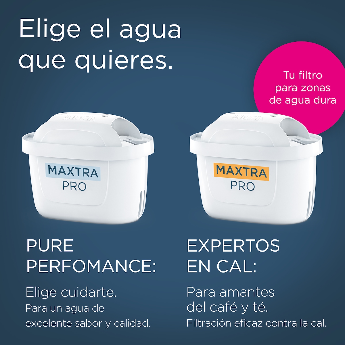 Pack de 6 Filtros de Água Maxtra Pro Pure Performance Branco-9