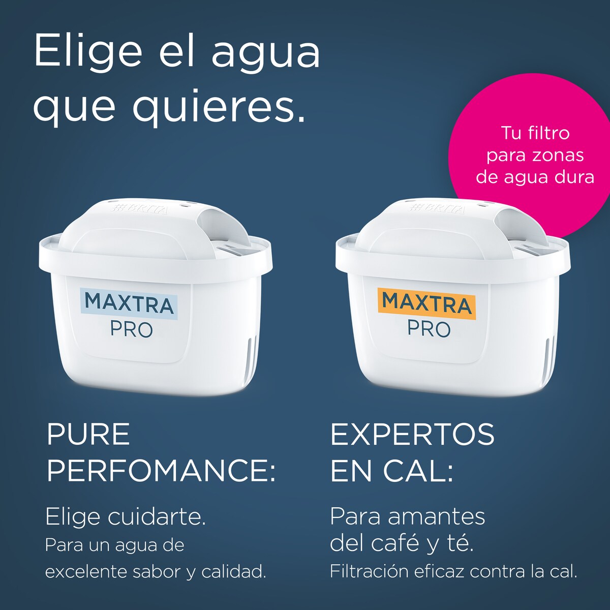 Pack de 4 Filtros de Água Maxtra Pro Pure Performance Branco-9