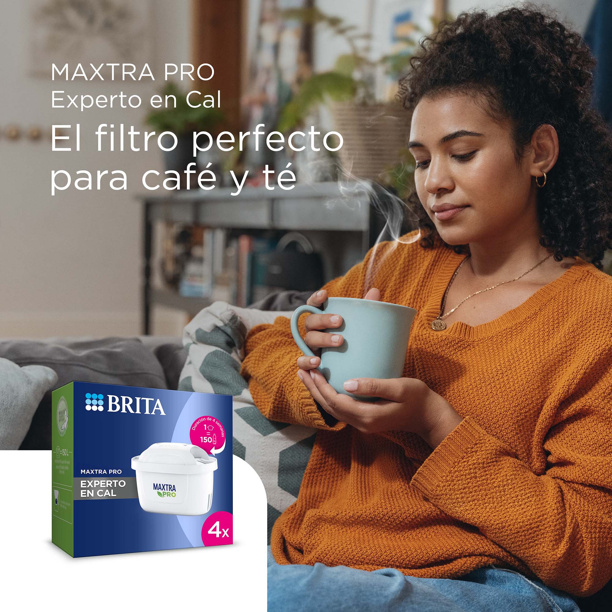 Jarra de agua con filtro Aluna + filtro Maxtra Pro Brita Blanco-9