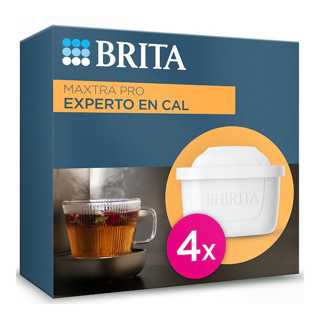 Imagen 0 de Pack 4 filtros de agua Experto en cal Maxtra Pro Brita