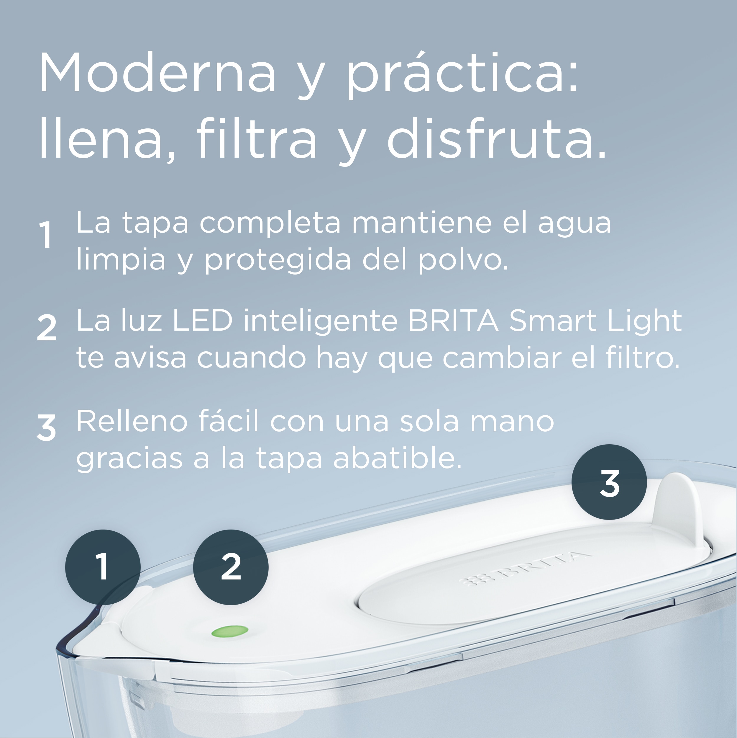 Jarro Style com 3 Filtros Maxtra Pro Transparente-4