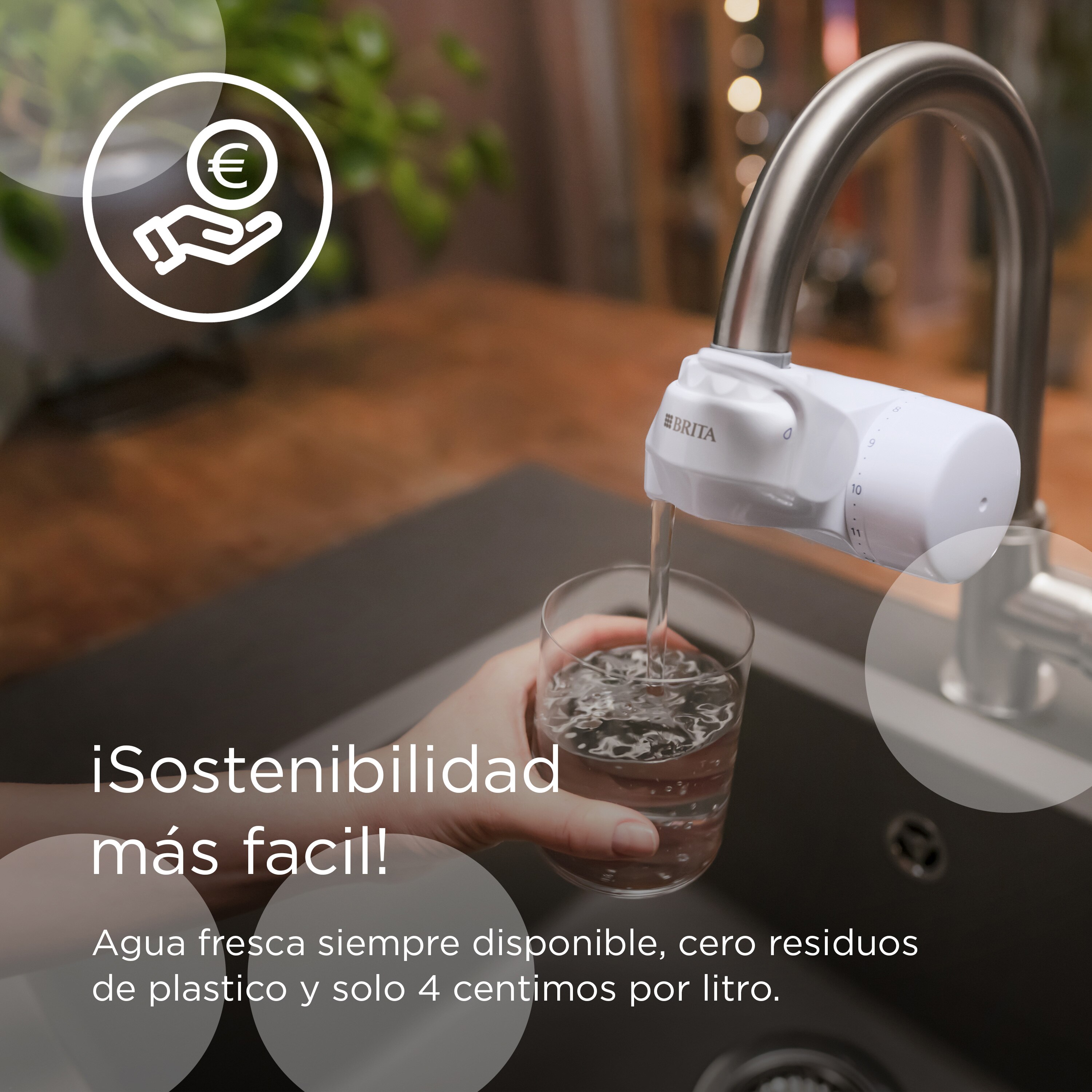 Filtro de recambio para sistema de grifo On Tap V Brita Blanco-6
