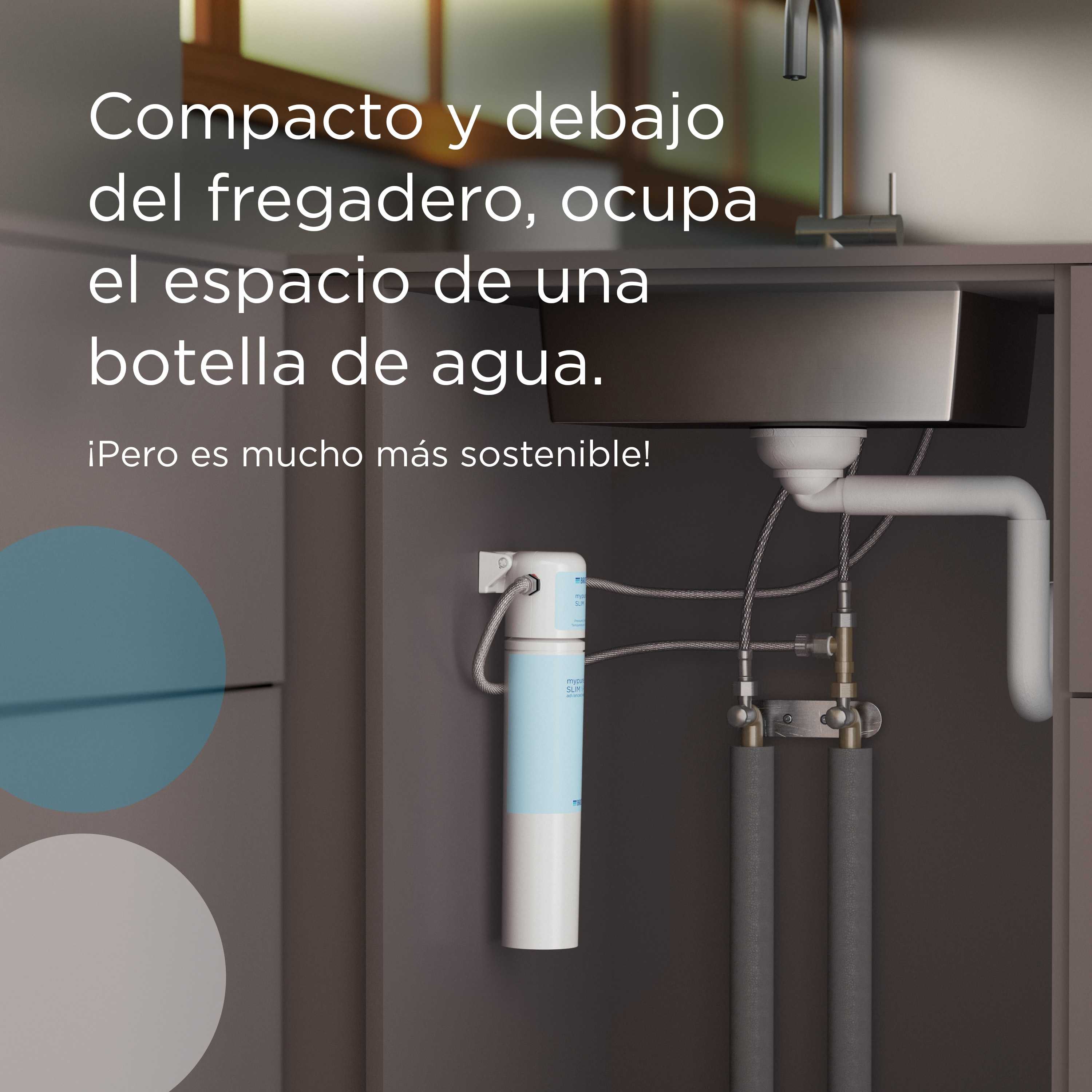 Sistema de Filtração de Água Mypure Slim V-MF Branco-11