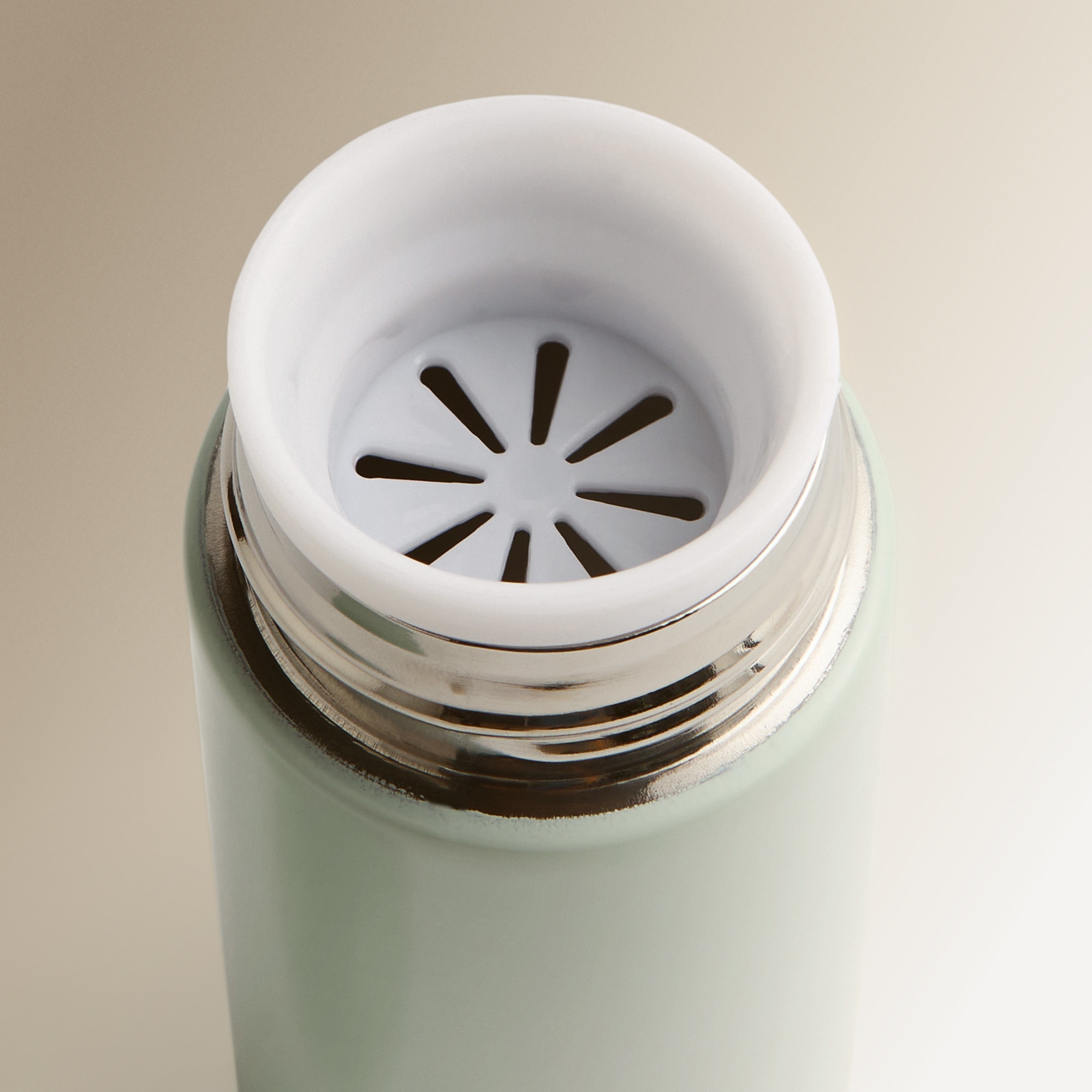 Termo Mini de Parede Dupla Verde-menta-3
