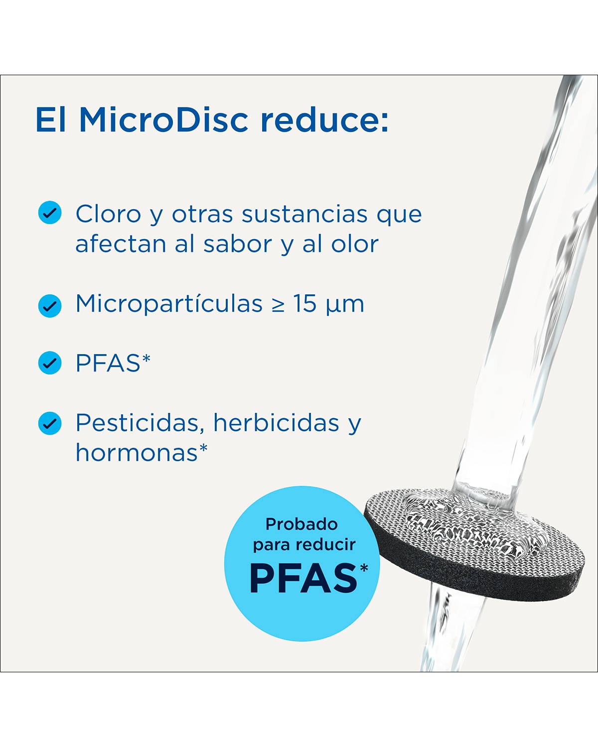 Imagen 5 de Botellla filtrante de agua + 2 Micro Disc Vital Brita - Verde claro Verde claro