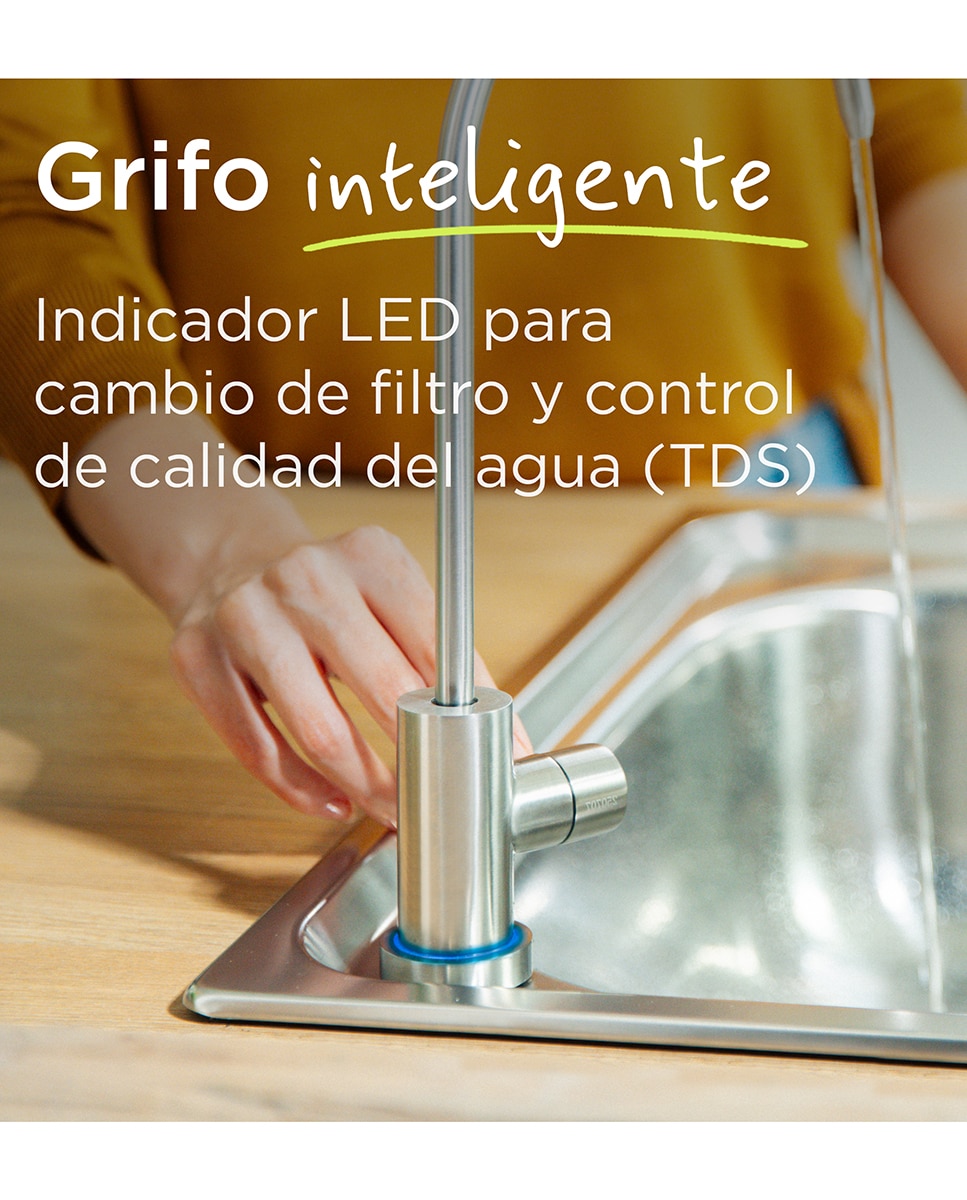 Sistema de Filtração Avançada de Água por Osmose Inversa Mypure Green RO 600 GPD Branco-6