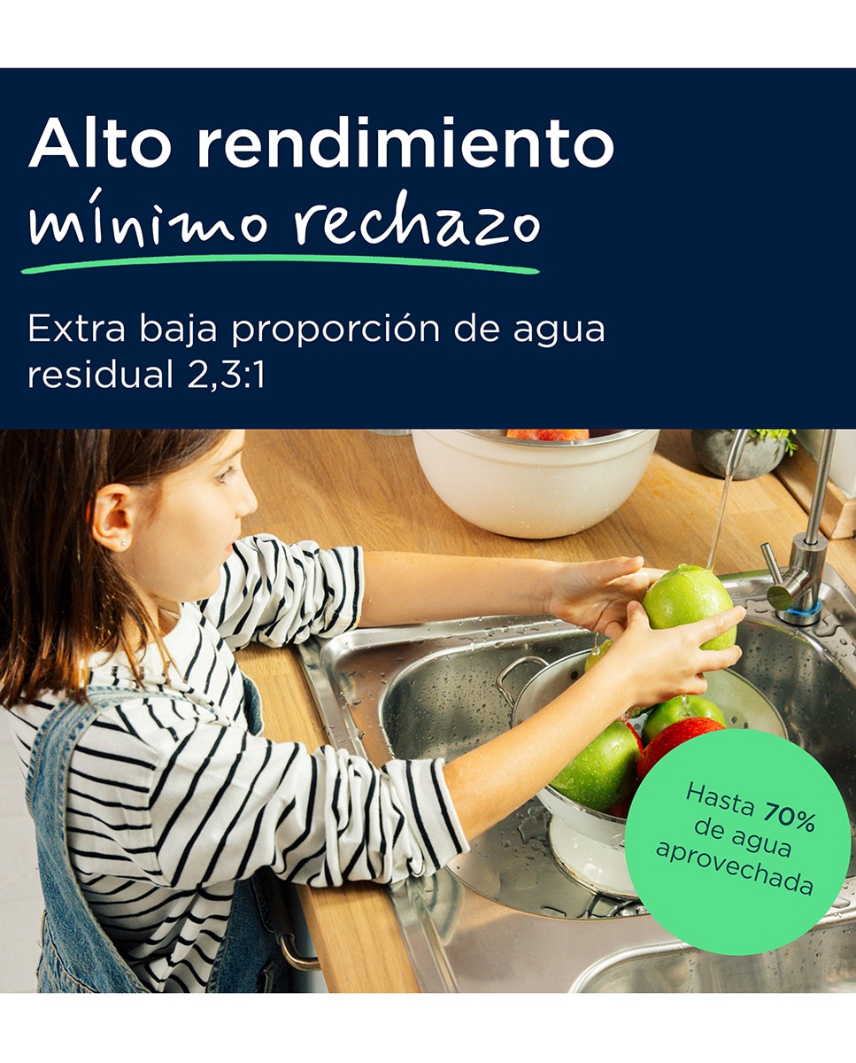Sistema de Filtração Avançada de Água por Osmose Inversa Mypure Green RO 600 GPD Branco-8