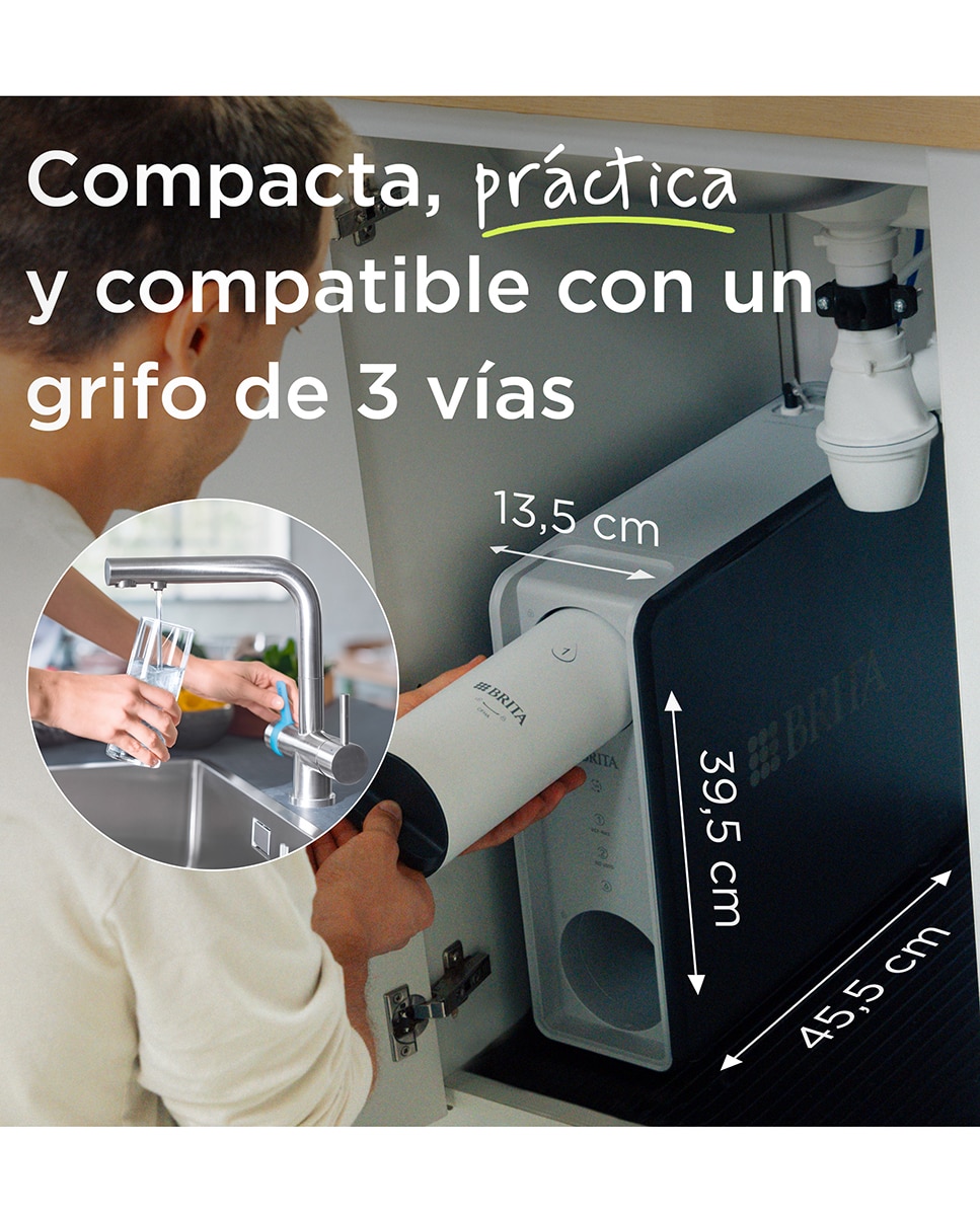 Sistema de Filtração Avançada de Água por Osmose Inversa Mypure Green RO 600 GPD Branco-11