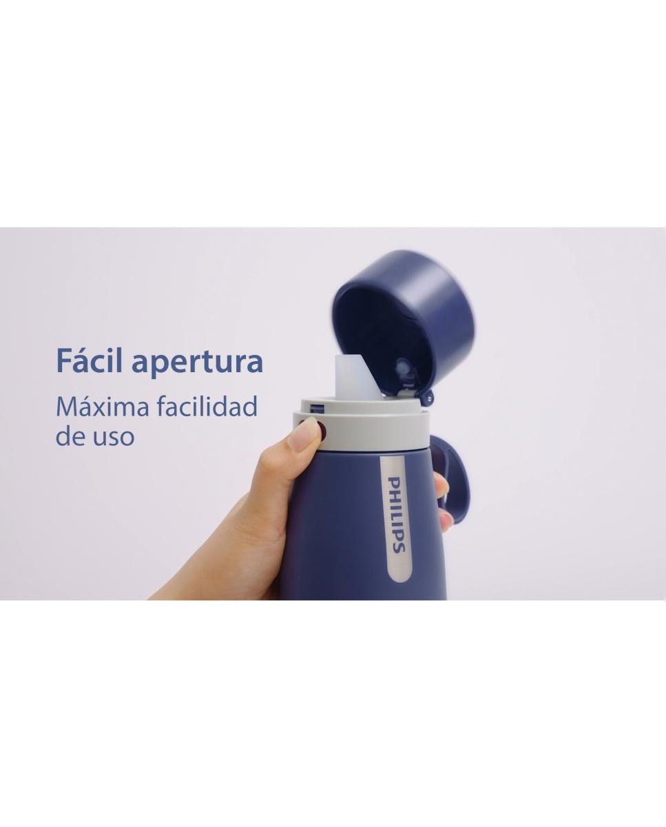 Botella Termo Metalizado GoZero Daily Philips - Azul marino Azul marino-6