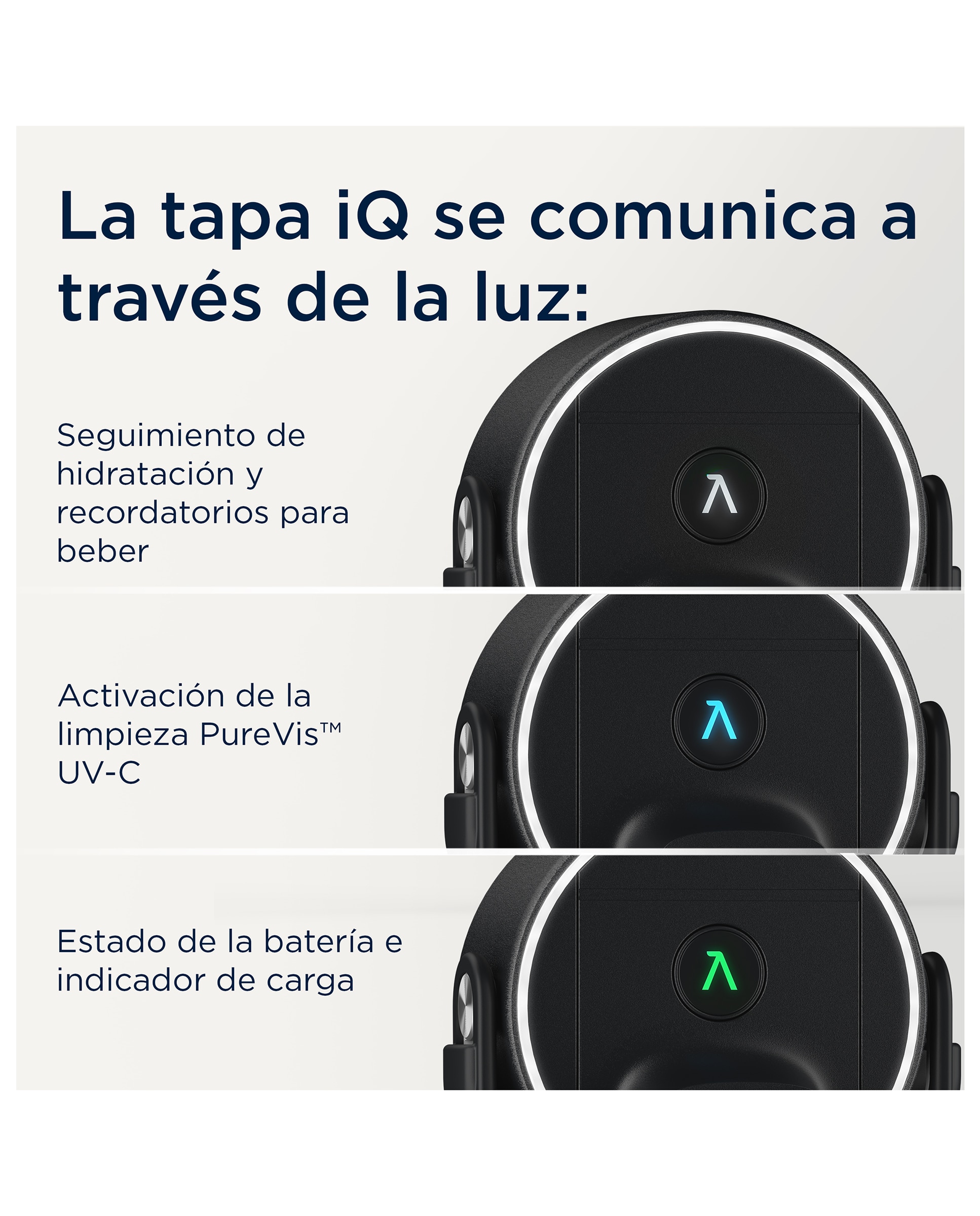 Garrafa LARQ iQ 680 ml - Preto Preto-9