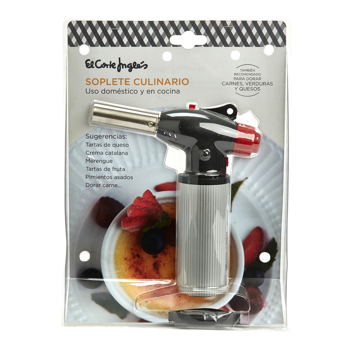 Soplete de cocina Max El Corte Inglés Negro-2