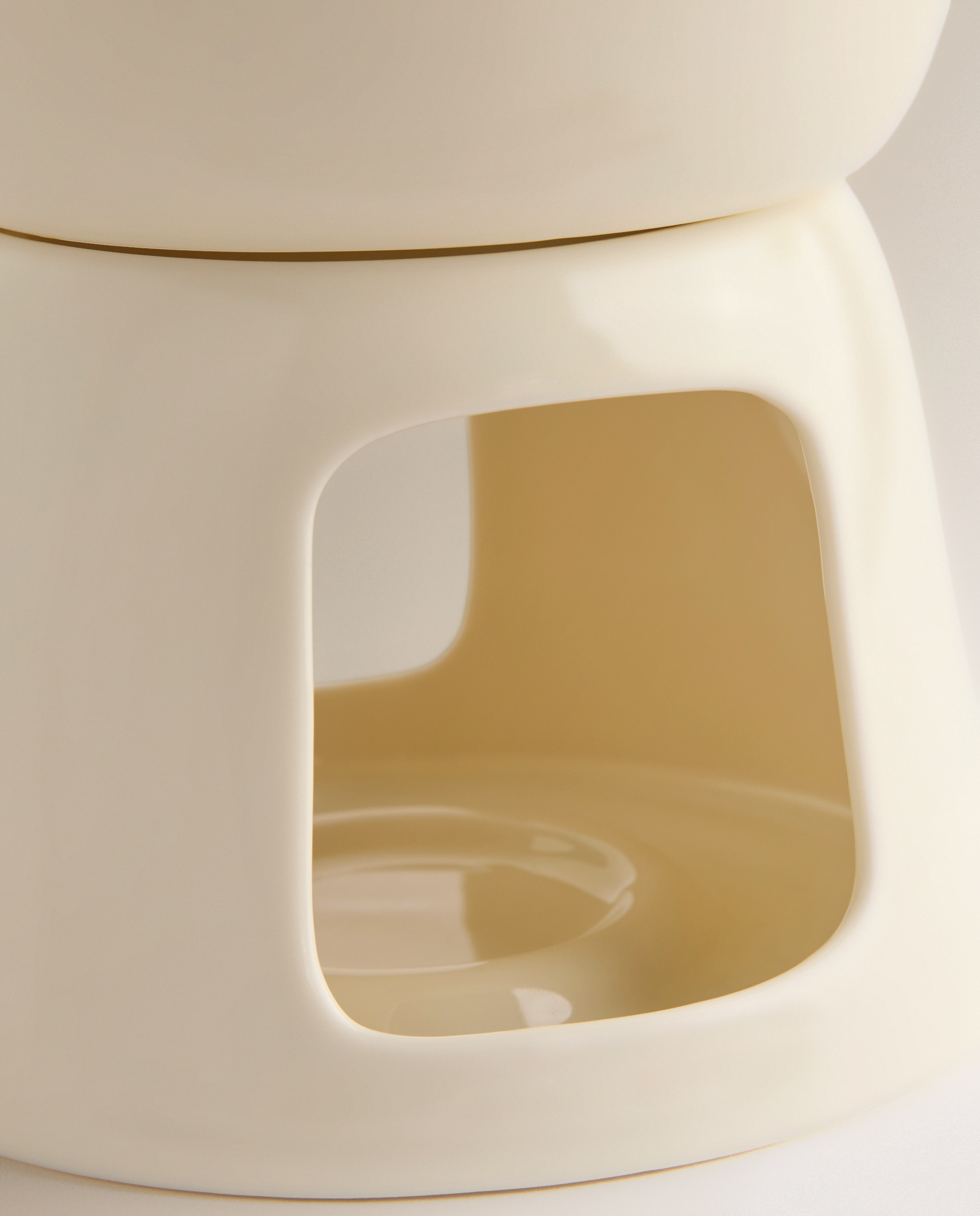 Fondue de Cerâmica para 4 Pessoas Branco-4