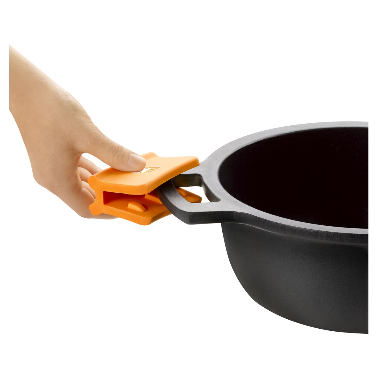 Conjunto de 2 asas Modelo sertã para paelhas Efficient Bra Laranja-3