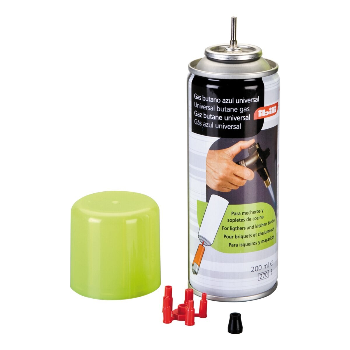 Carregador de gás Ibili Verde-2
