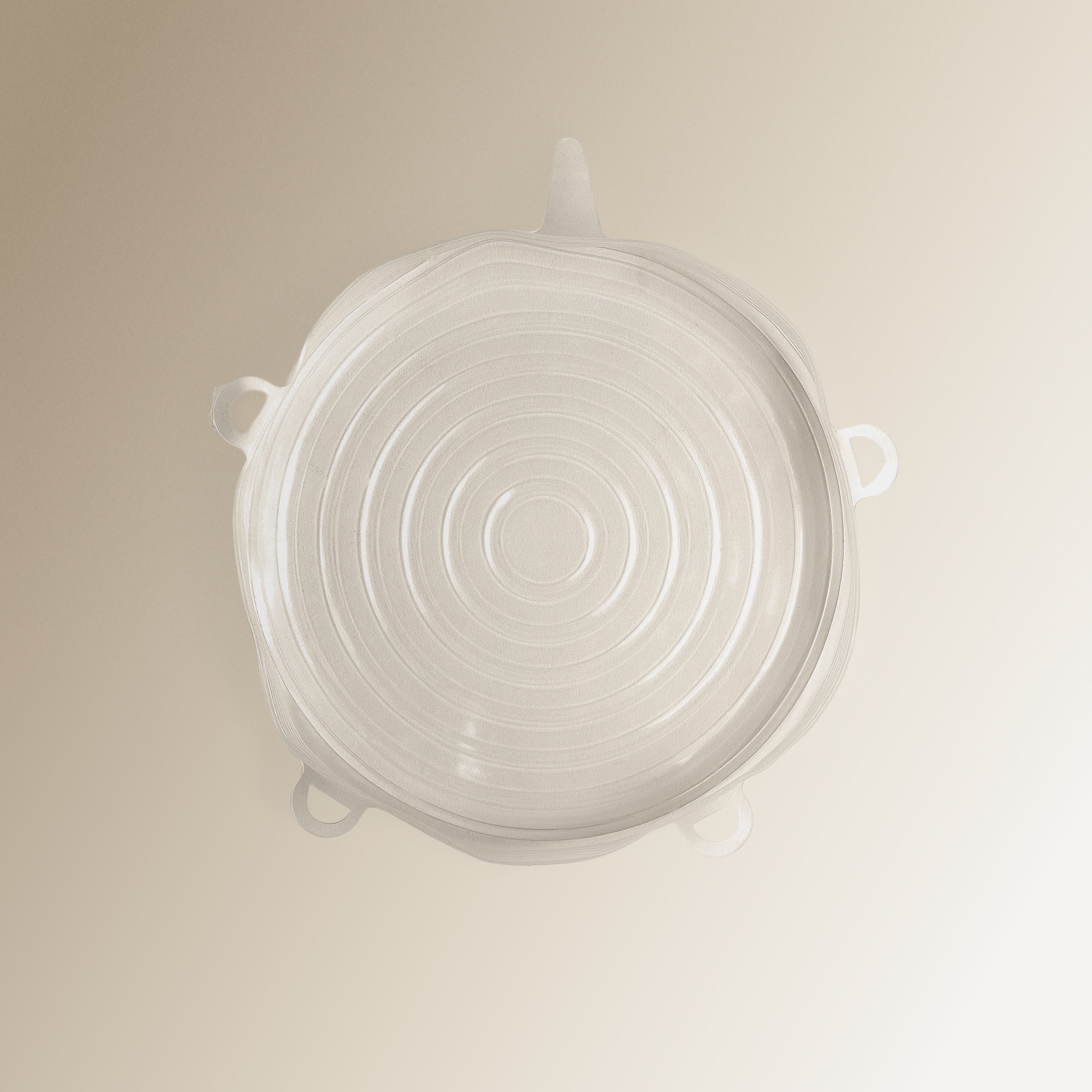 Conjunto 6 Tampas de Silicone Extensível Transparente-2