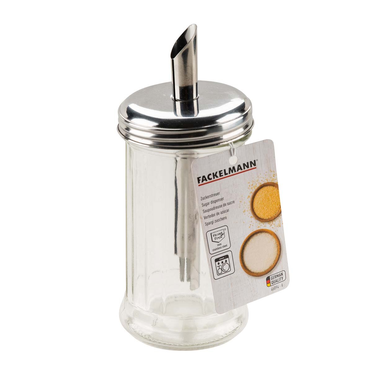 Dispensador de azúcar Bistro Fackelmann Transparente-2