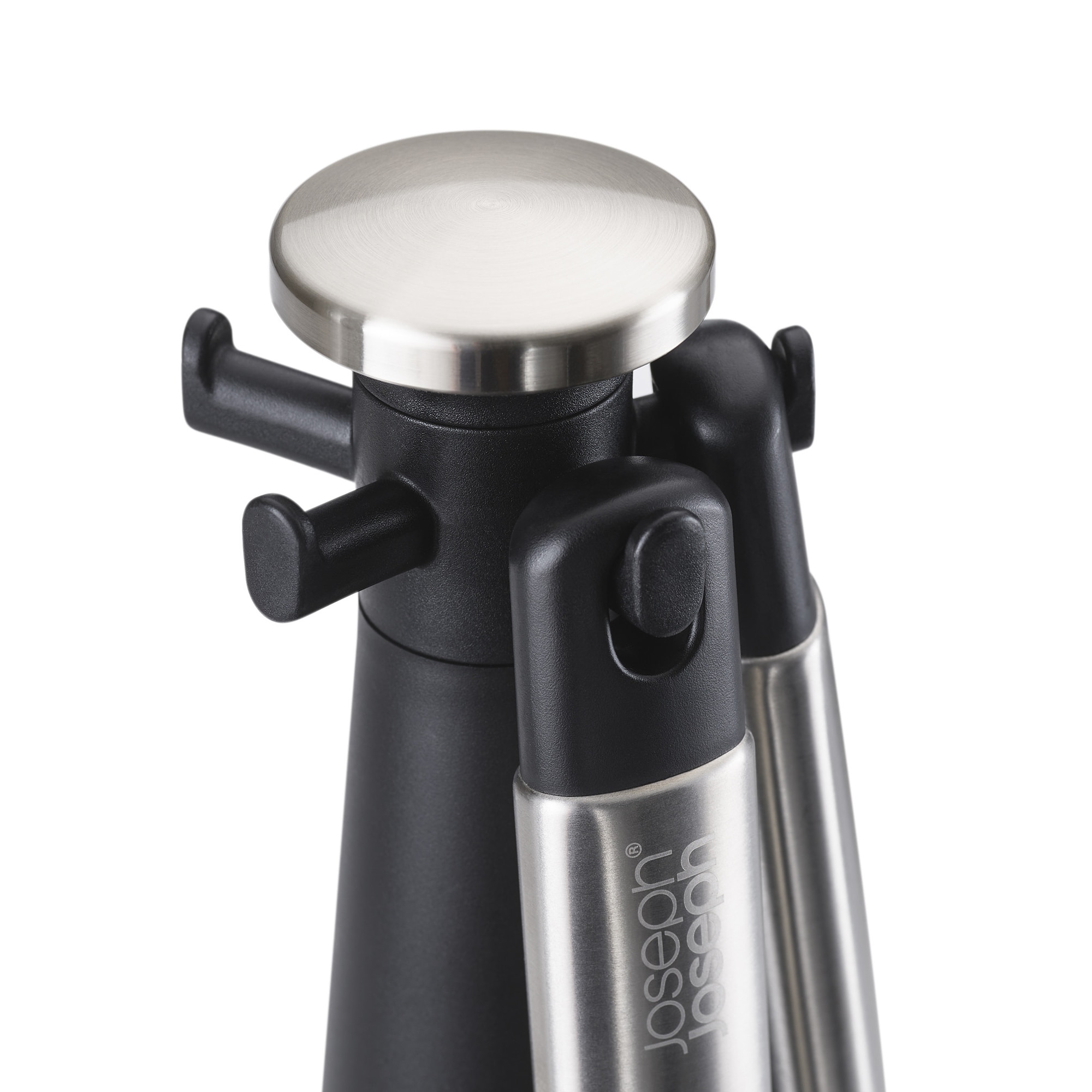 Carrossel Rotativo de 5 Peças em Aço Inoxidável com 5 Utensílios Elevate Preto-4