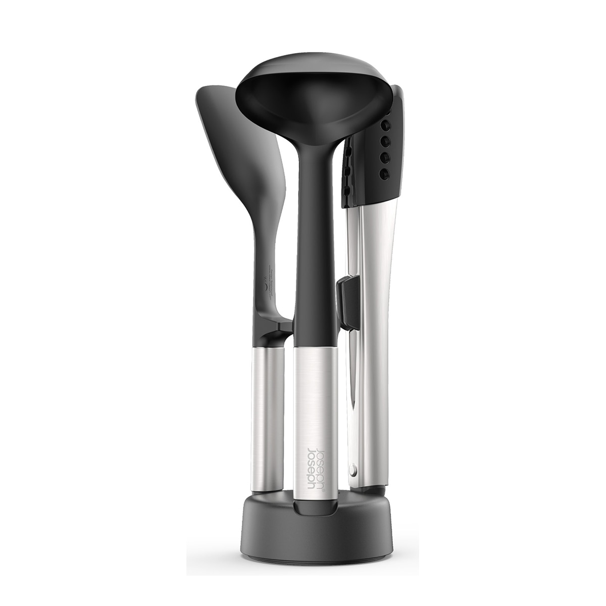 Conjunto de 3 Utensílios de Silicone Elevate Preto-15