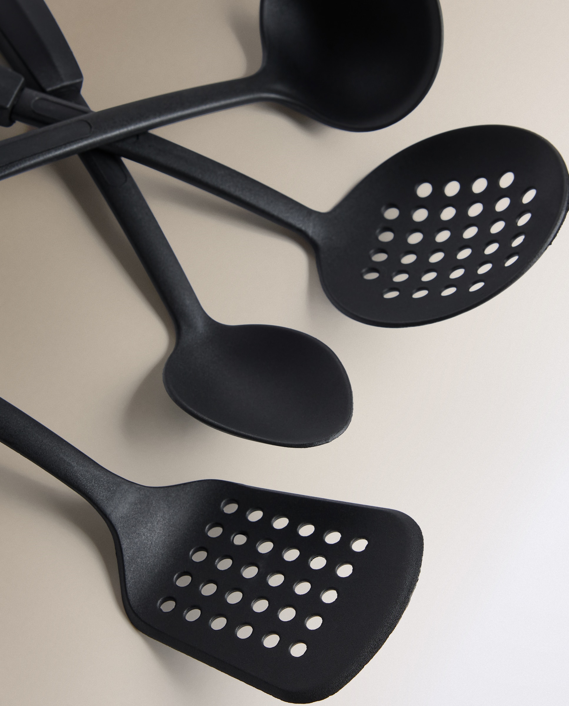 Conjunto de 4 Utensílios de Cozinha Elegance Preto-2