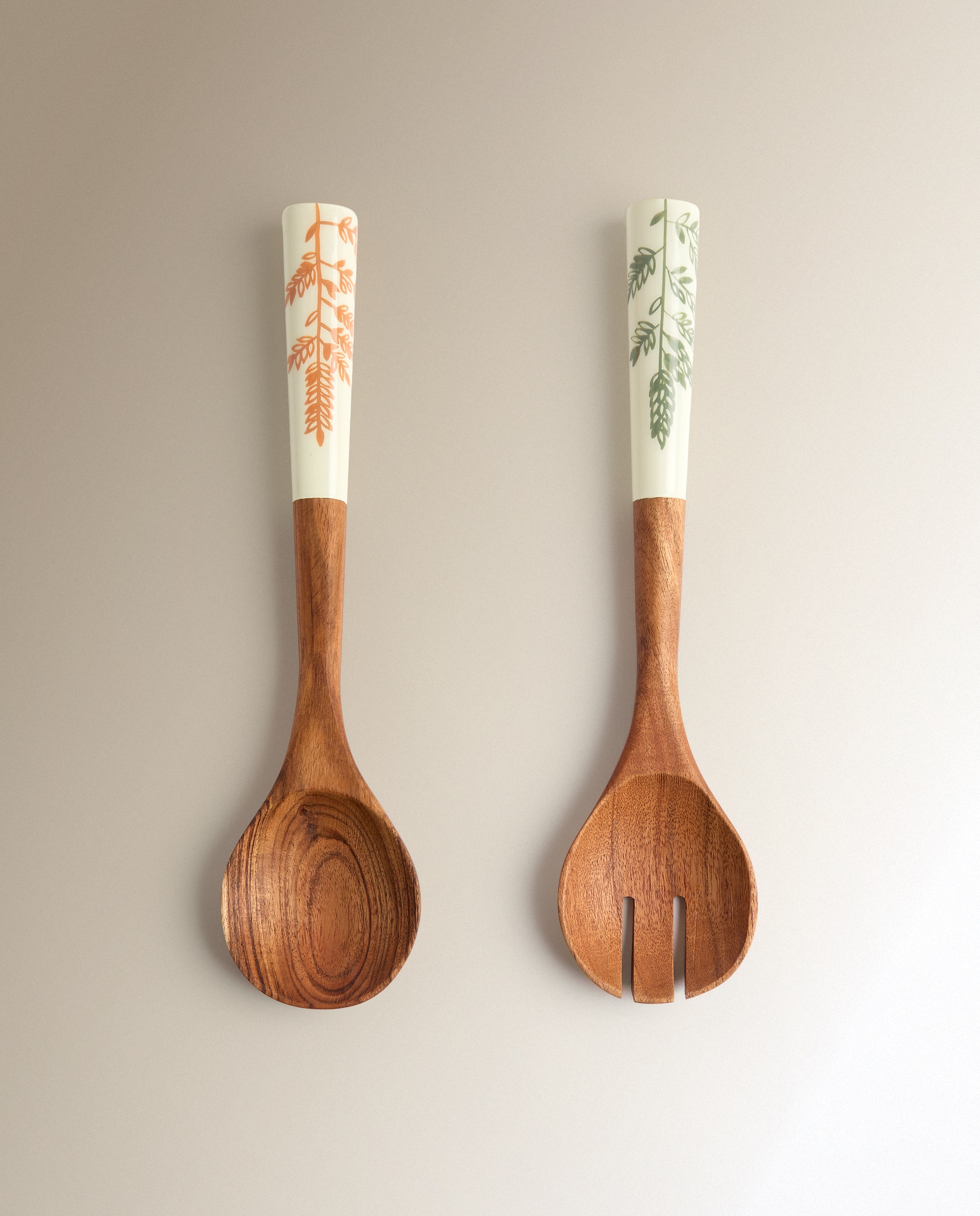 Imagem 0 de Conjunto de 2 Utensílios Esmaltados Ramos Rústico