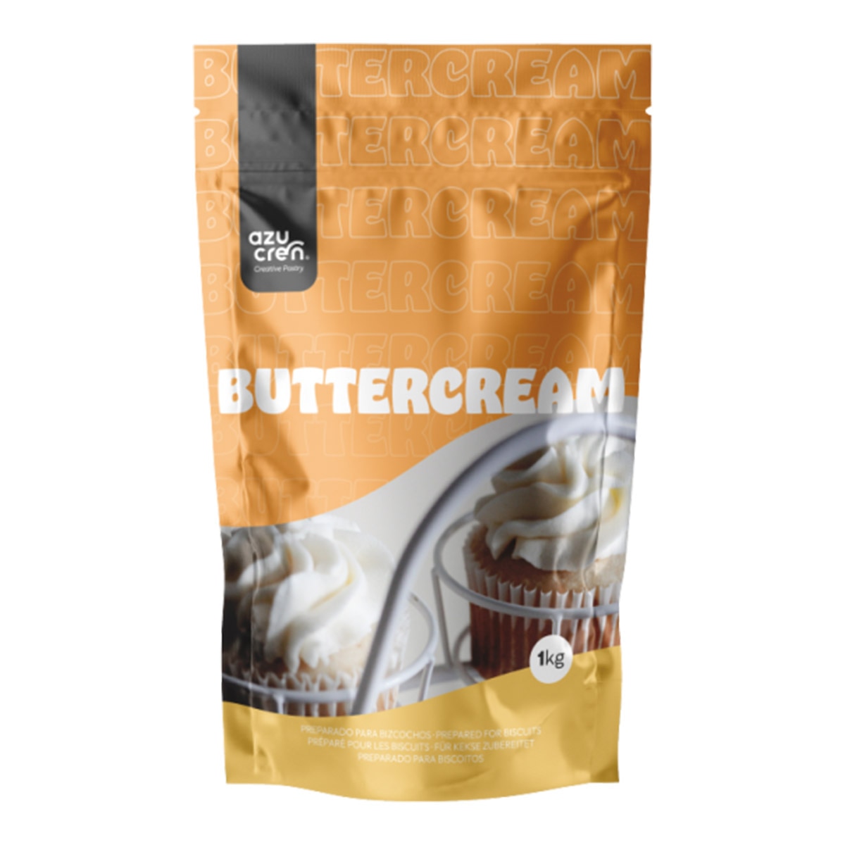 Preparado Crema de mantequilla 1 K. Azucren Amarillo Amarillo-1