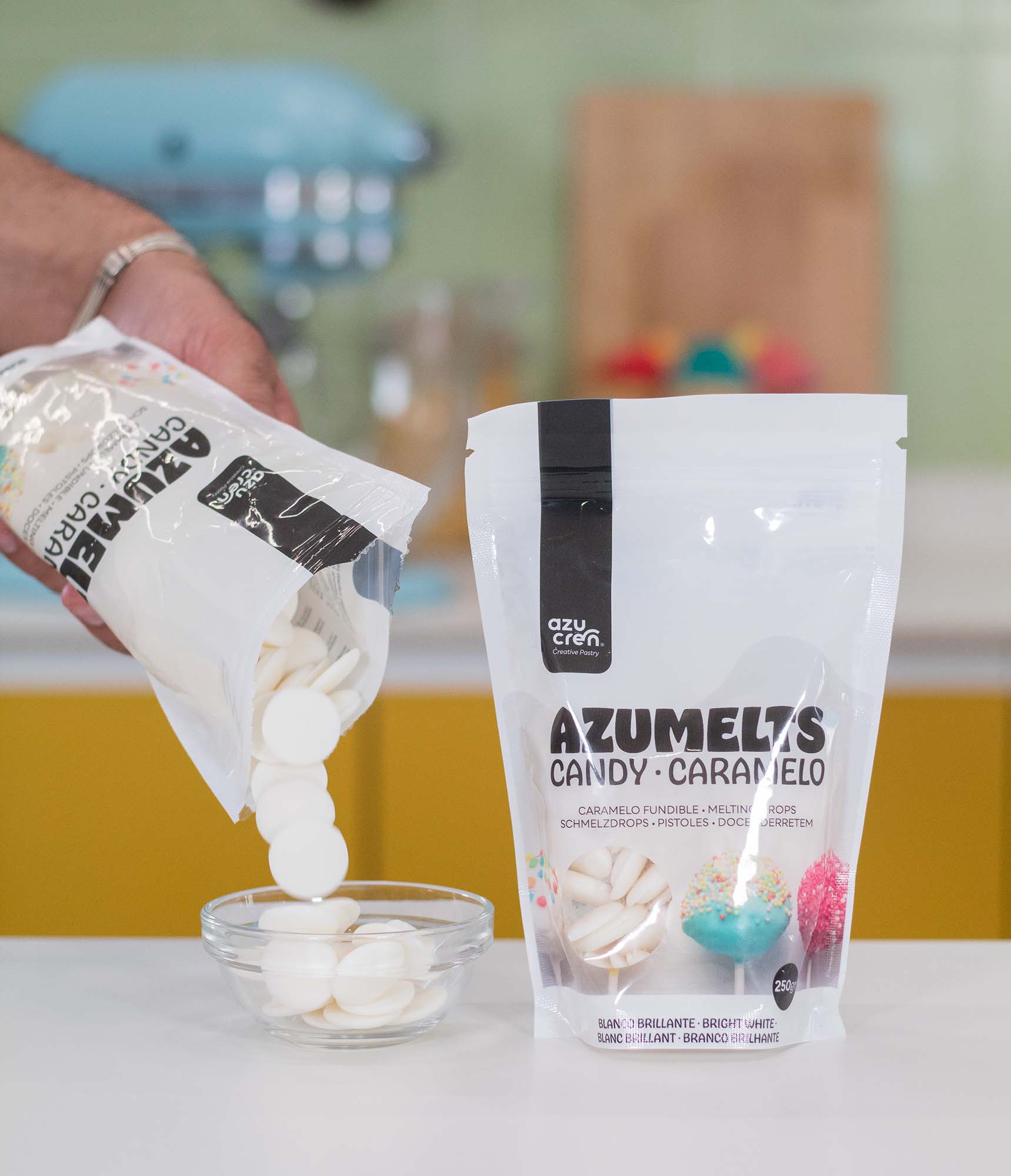 Azumelts Brancos - 250 g Branco-5