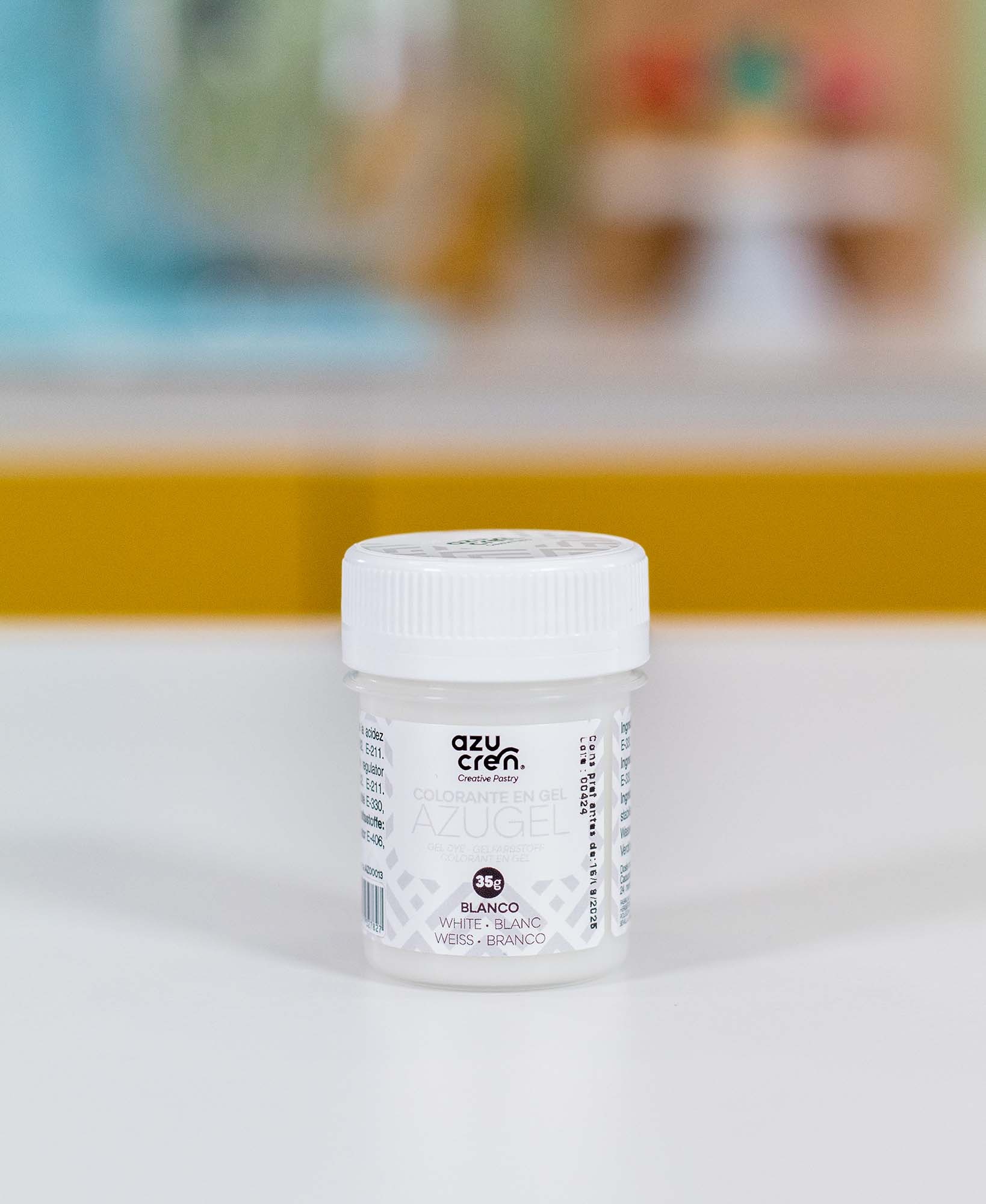Corante em Gel 35 g - Branco Branco-2