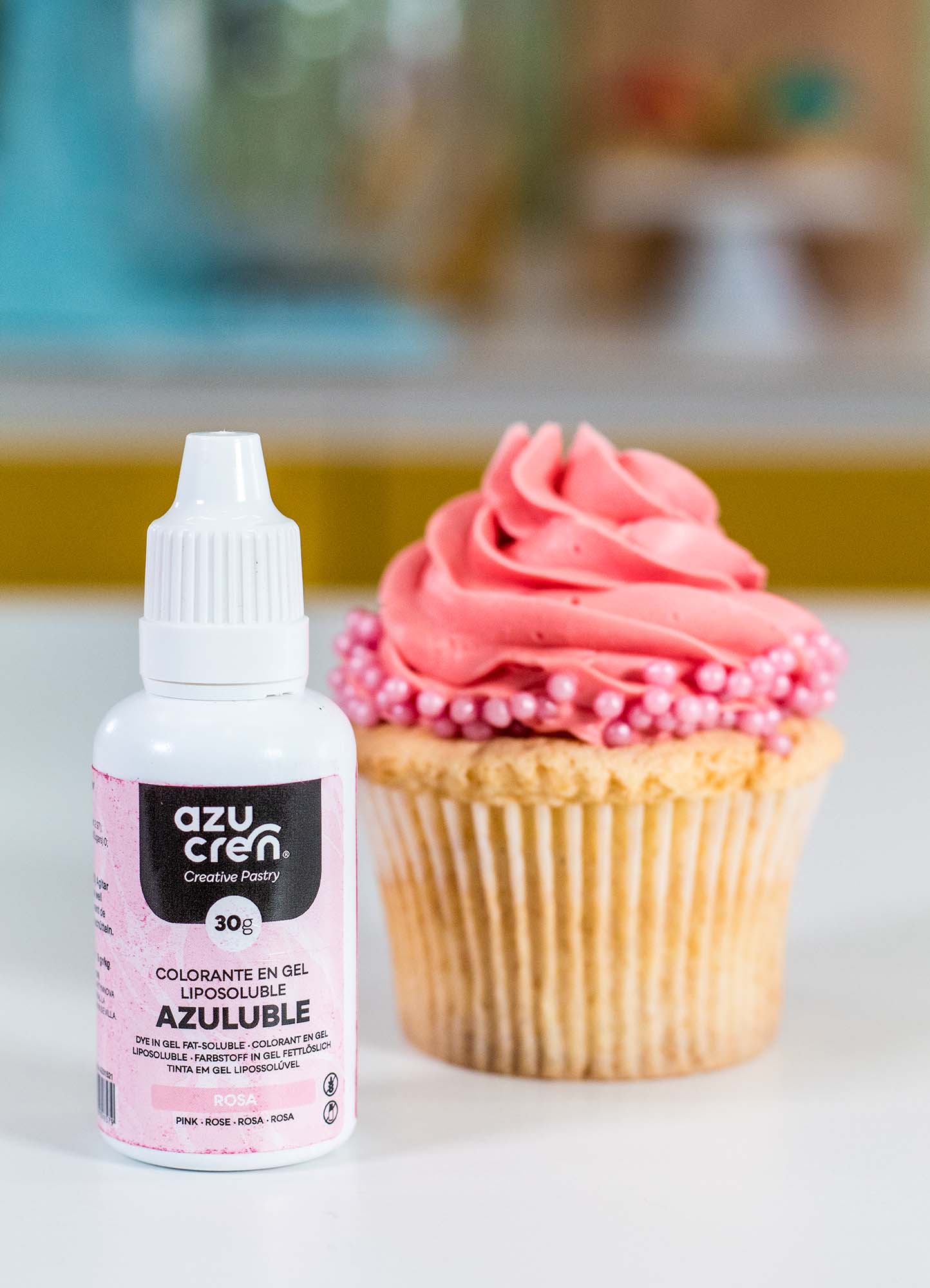 Corante Lipossolúvel Rosa - 30 ml Rosa-3