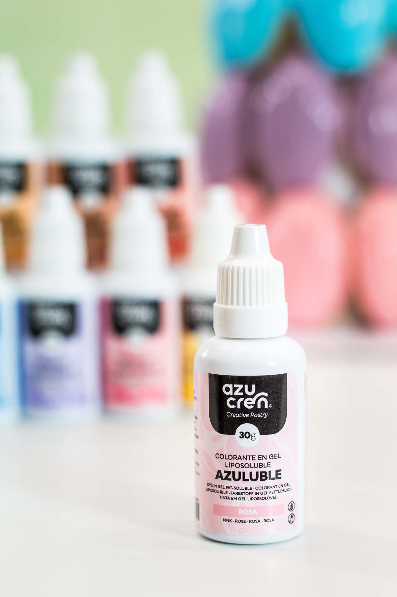 Corante Lipossolúvel Rosa - 30 ml Rosa-4