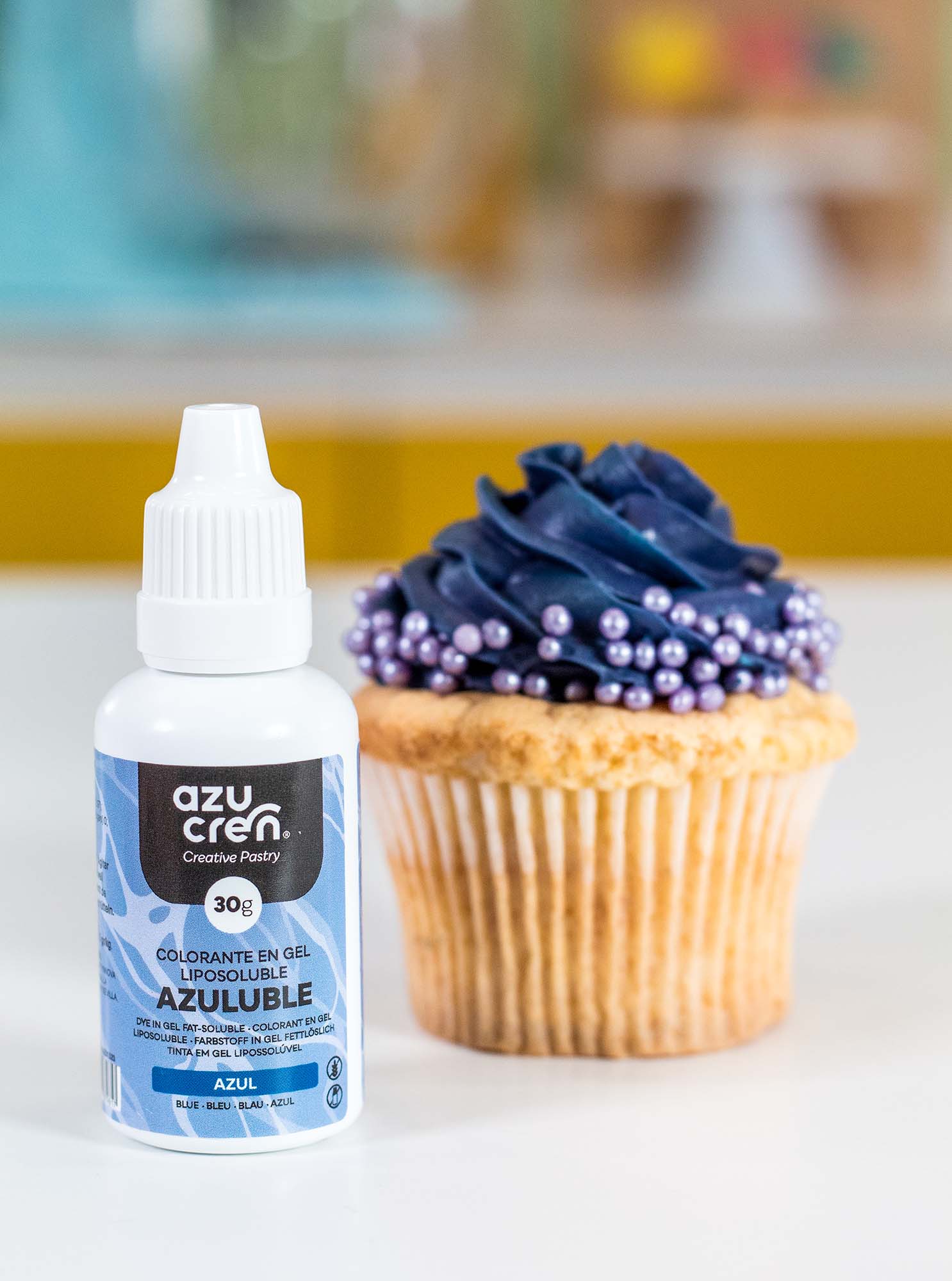 Corante Lipossolúvel 30 ml - Azul Azul-3