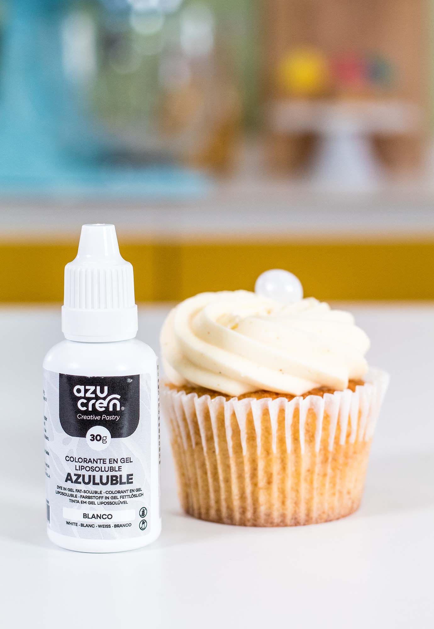 Corante Lipossolúvel Branco - 30 ml Branco-4