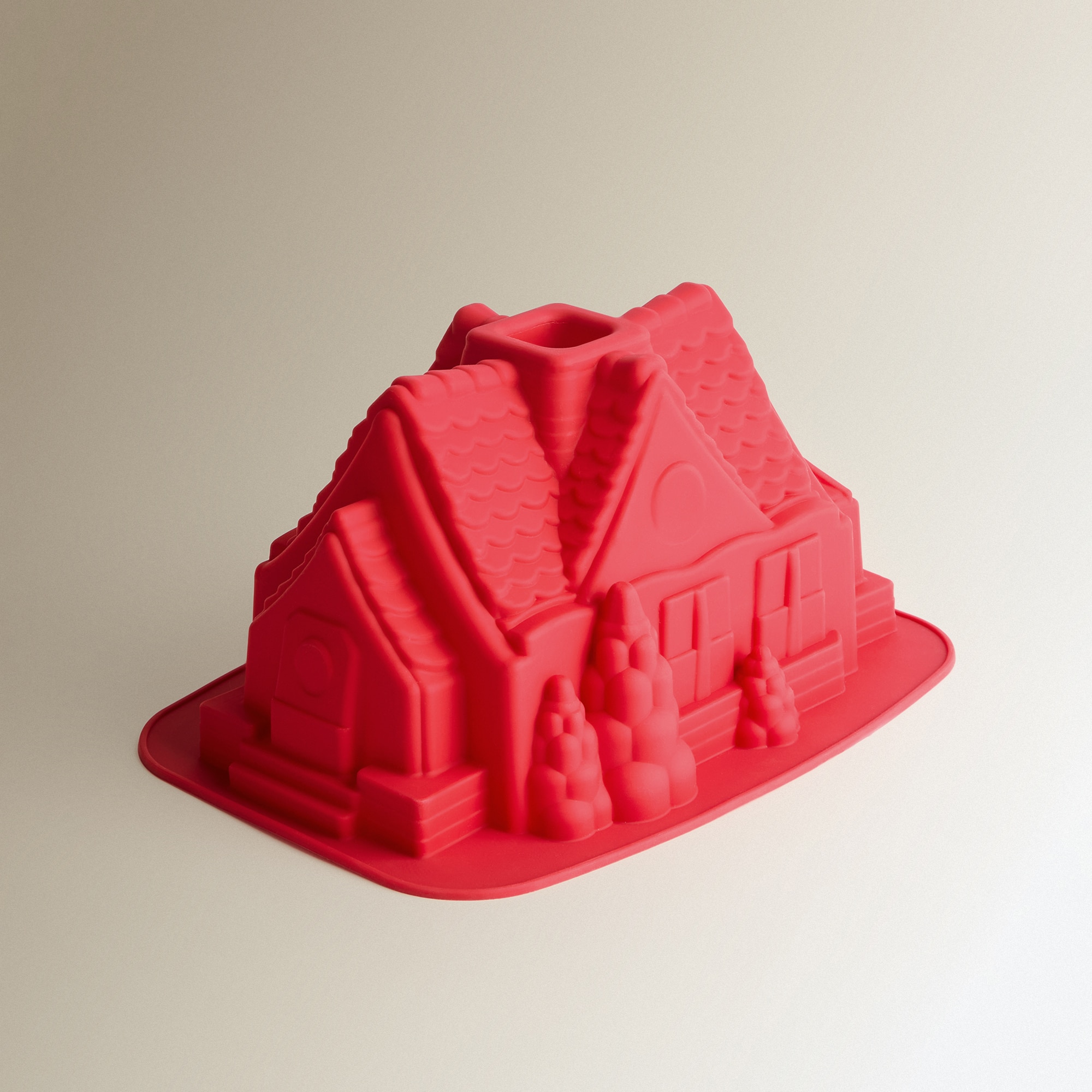 Molde de Silicone Casa Natal Vermelho-2