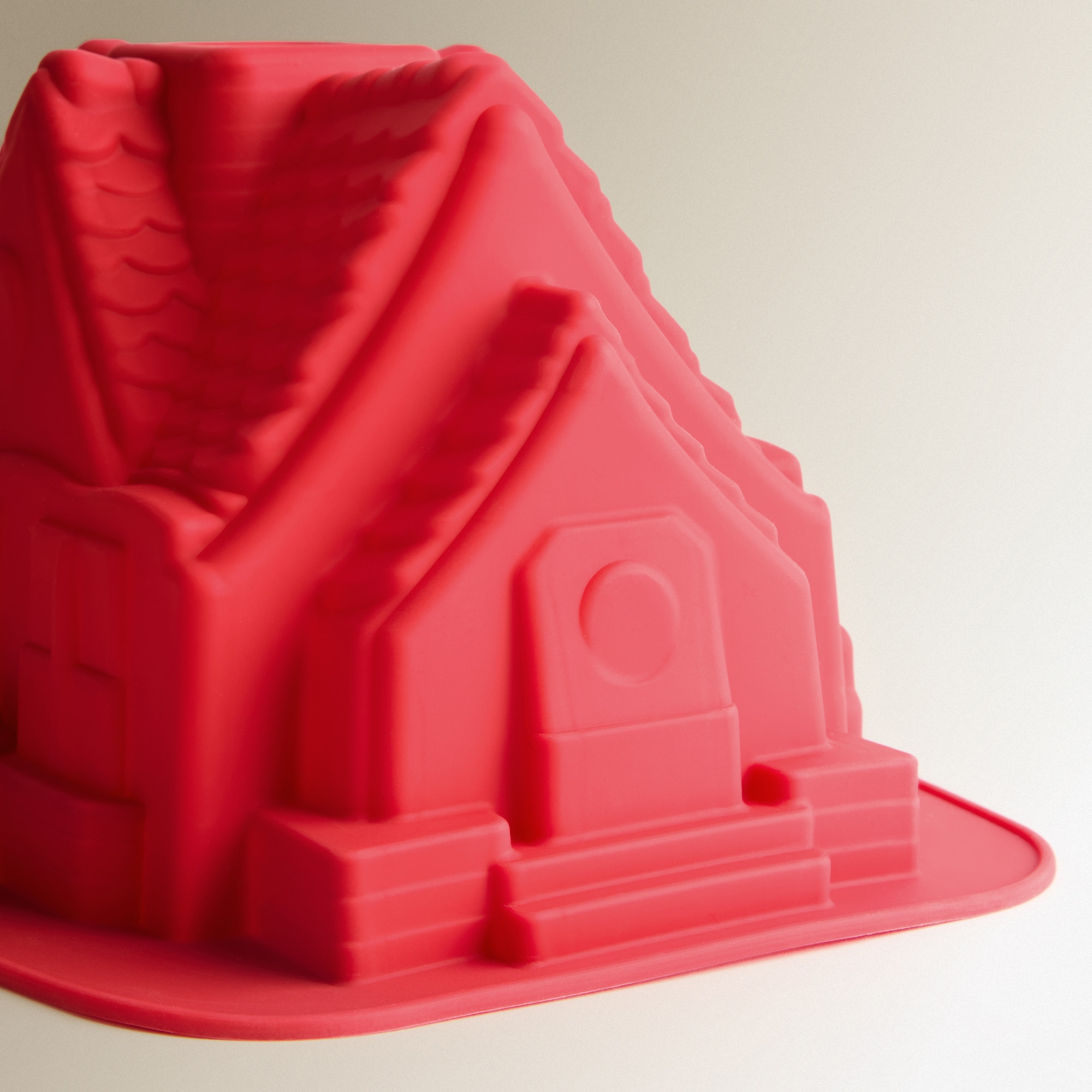 Molde de Silicone Casa Natal Vermelho-3