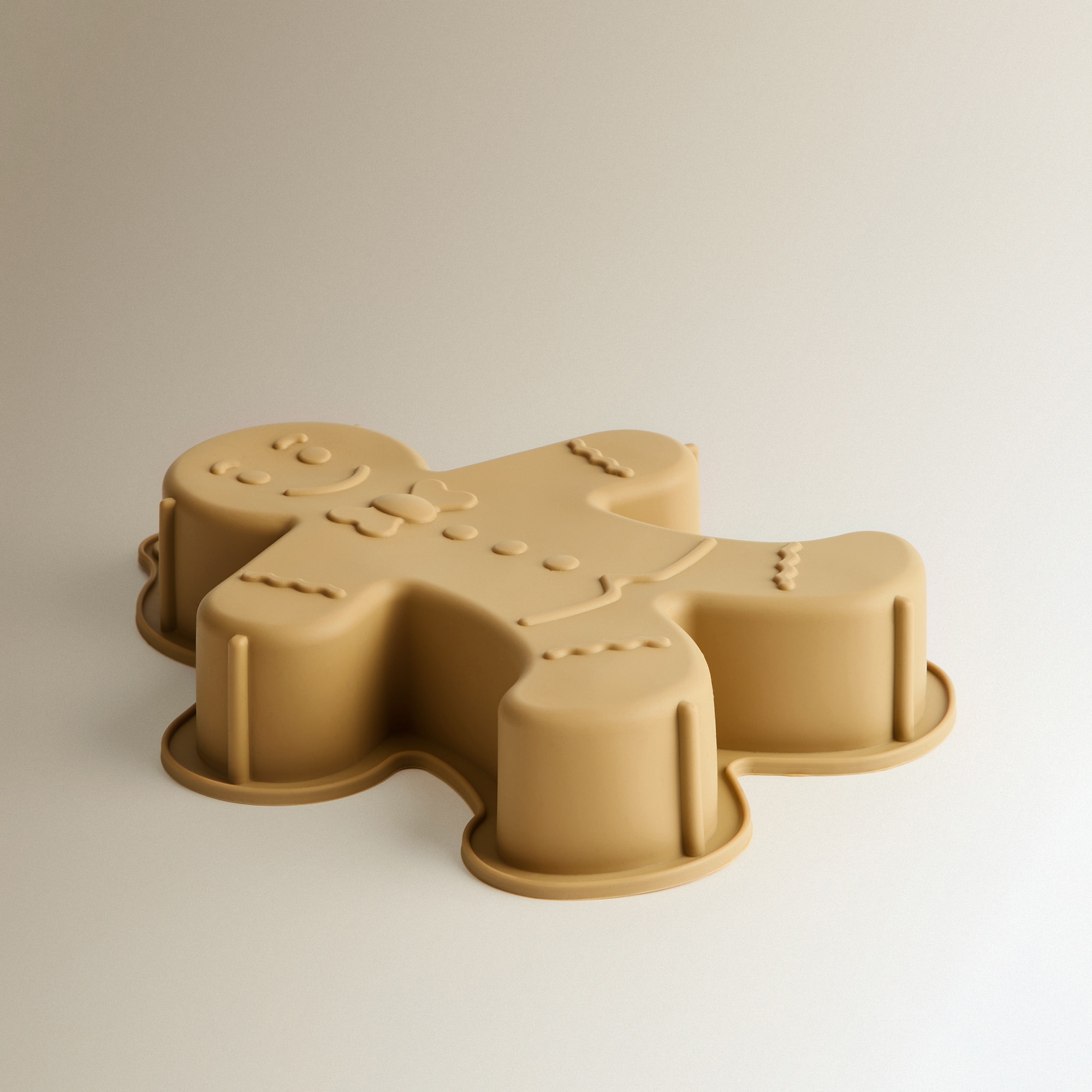 Molde de Silicone Gengibre Castanho-2