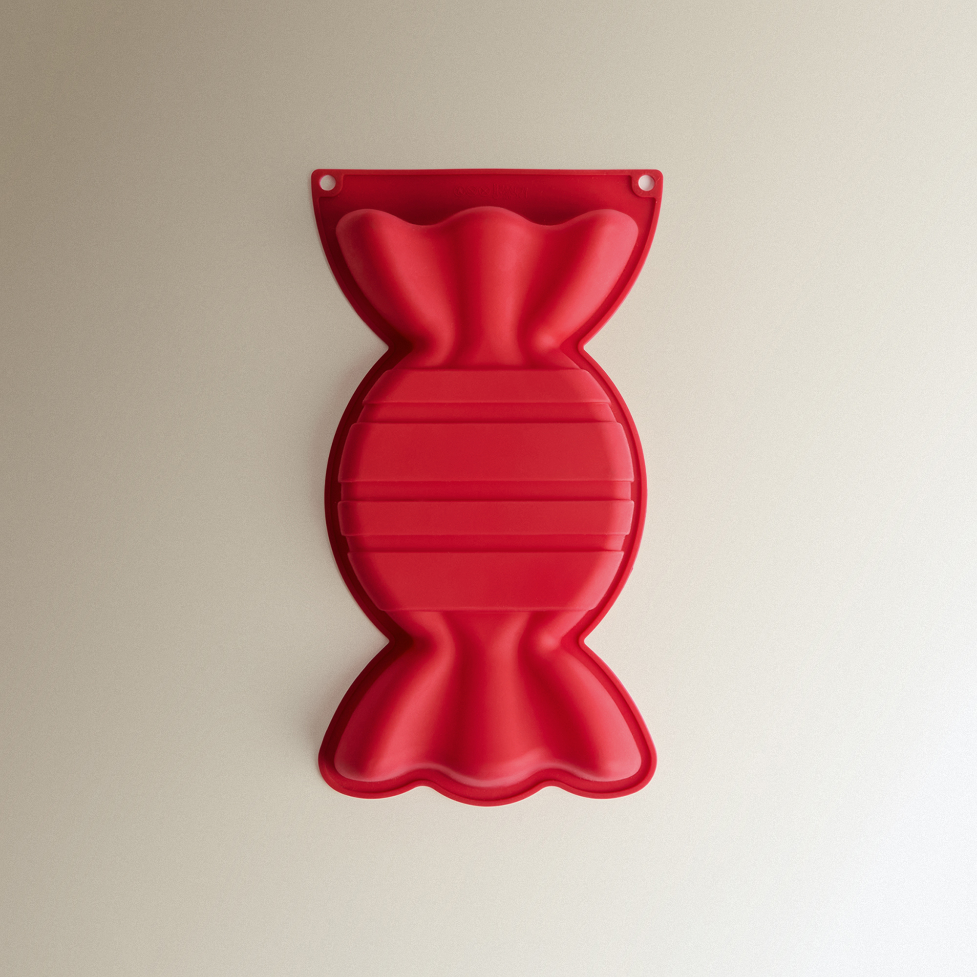 Molde de silicona Caramelo Navidad Rojo-1