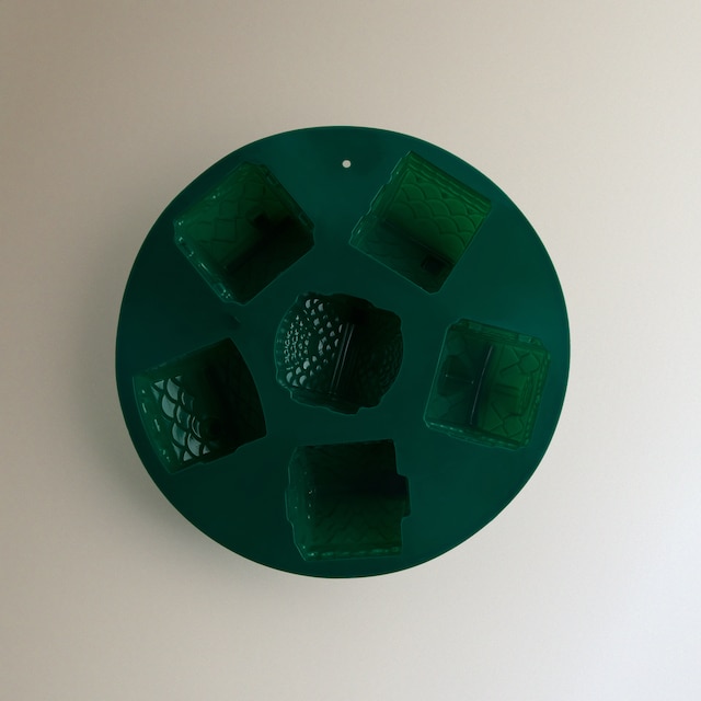 Imagem 0 de Molde de Silicone 6 Casas Natal