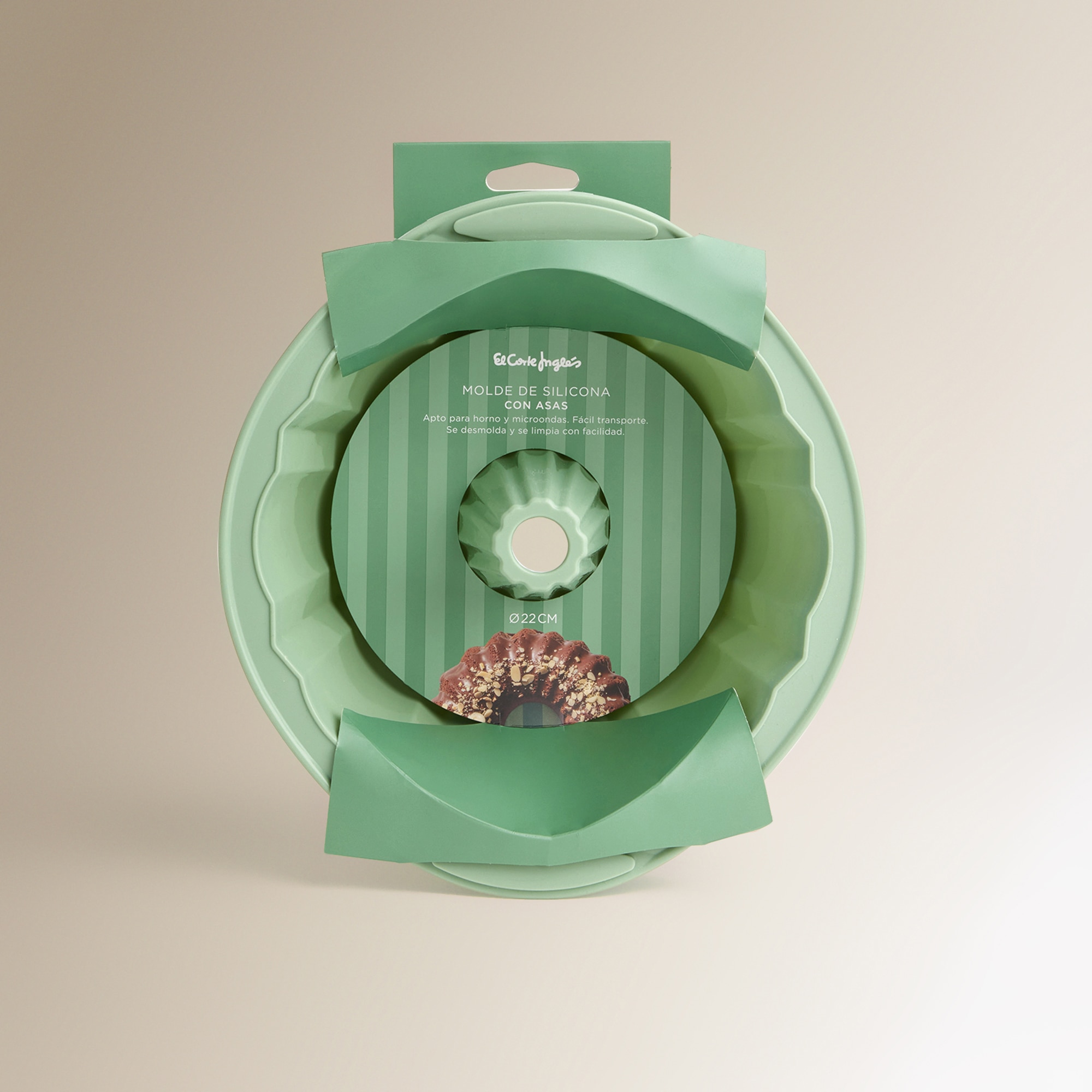Molde de Silicone para Pastelaria Verde-3