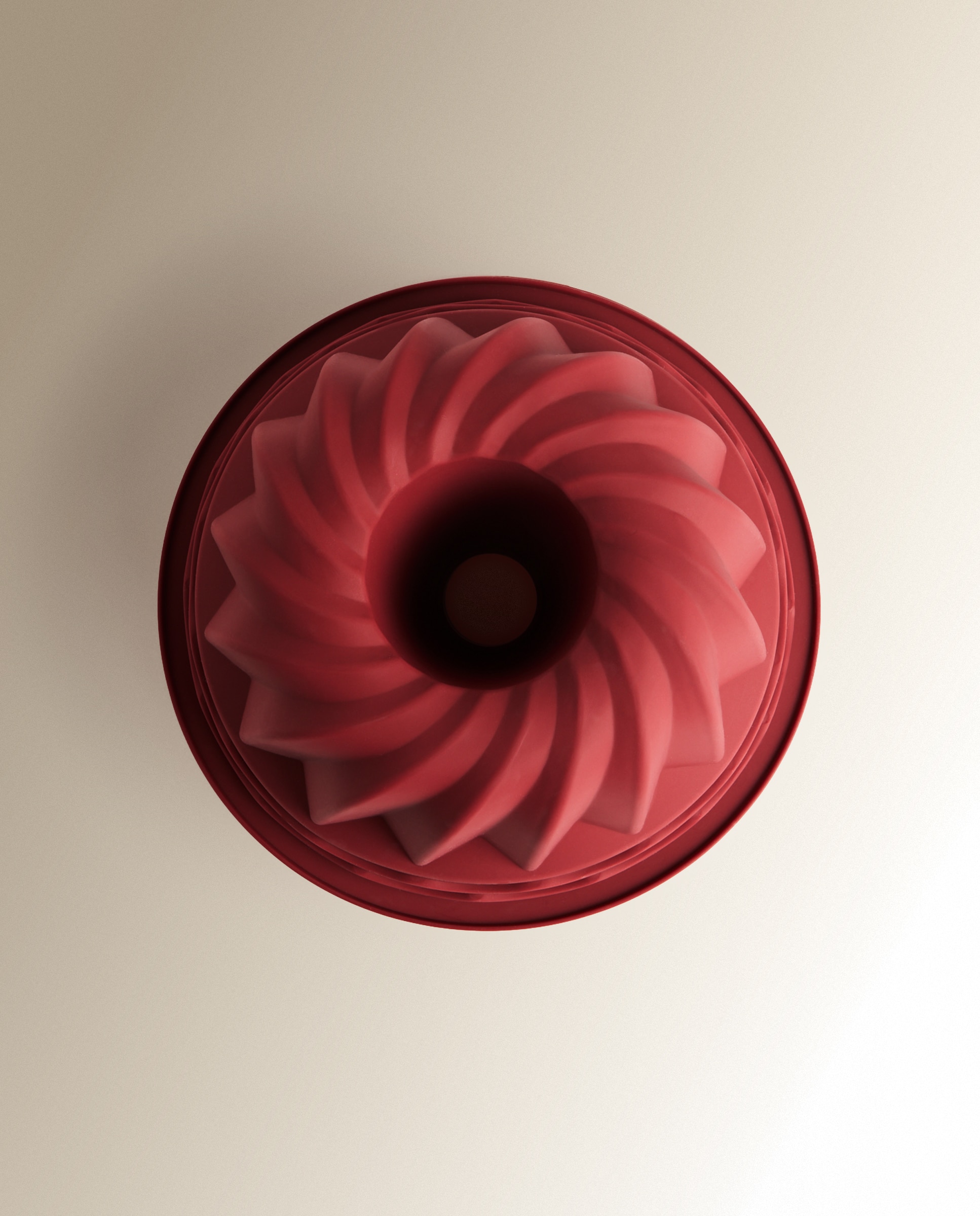 Molde de silicona bunt para Pandoro - Rojo Rojo-1