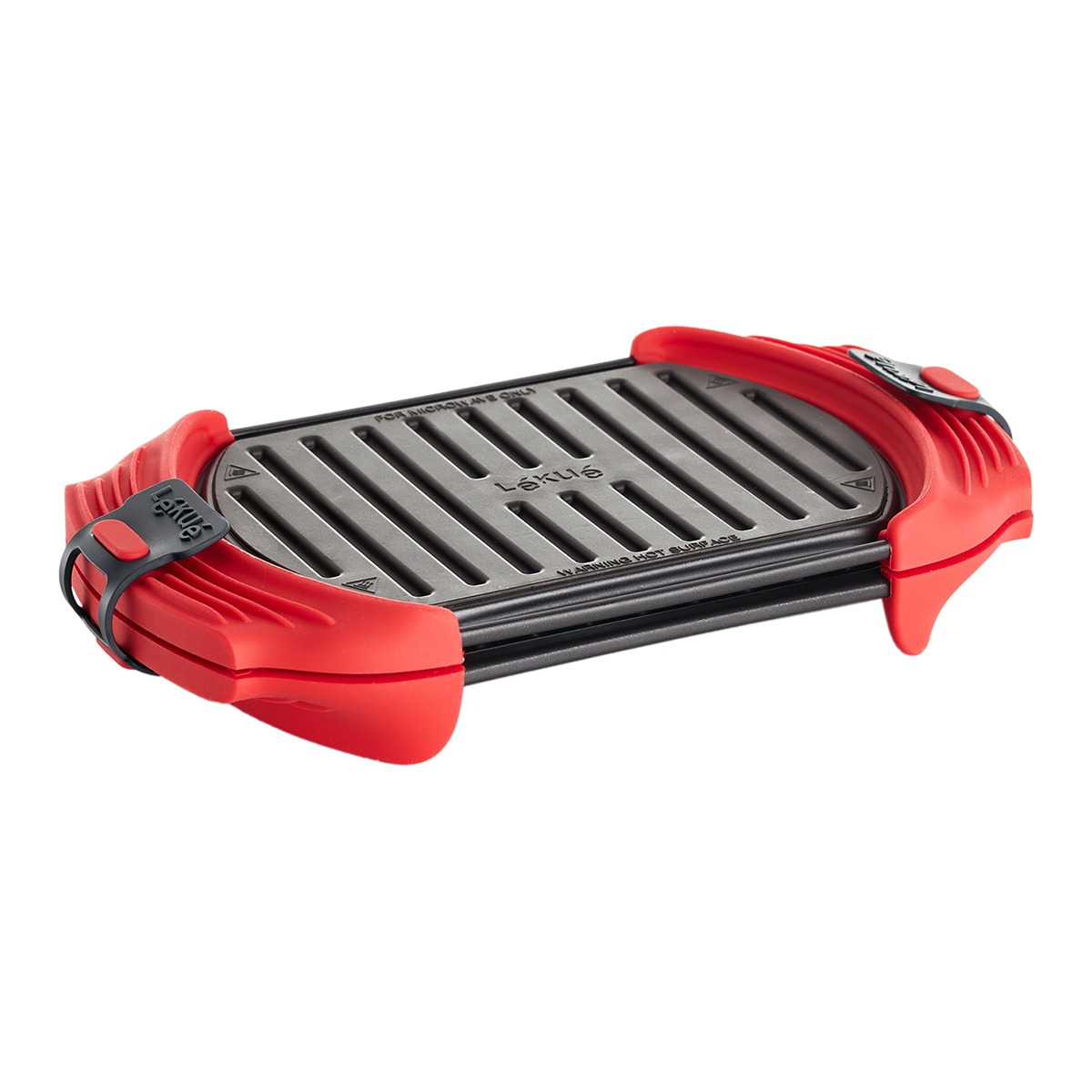 Grelhador para microondas Lékué Vermelho-3