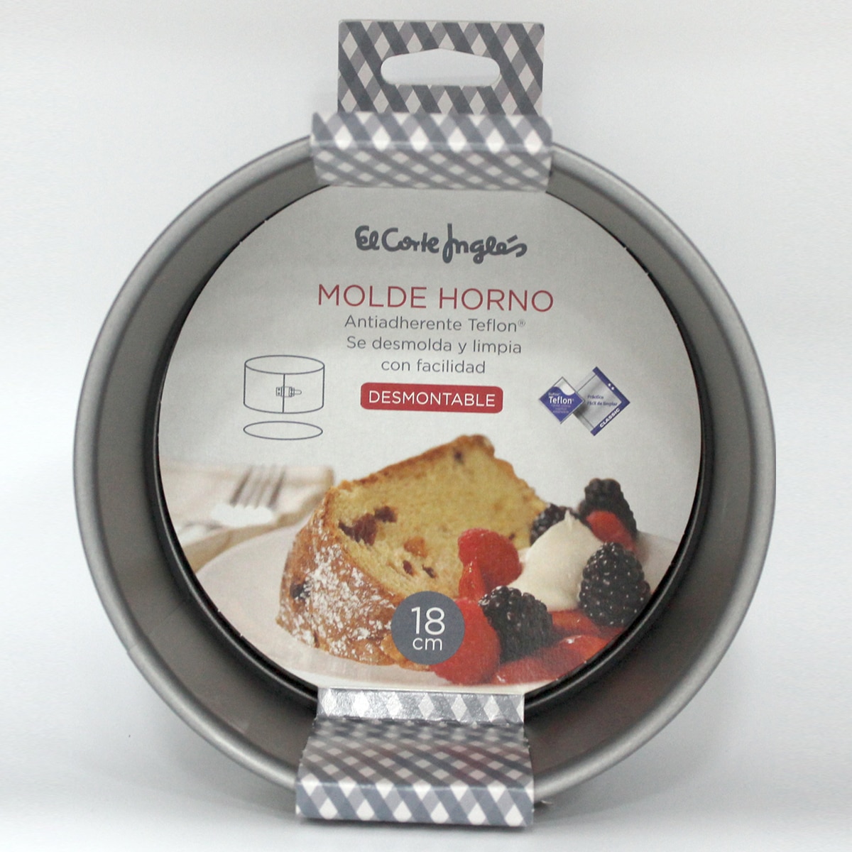 Molde para panettone Metal El Corte Inglés Cinzento-3