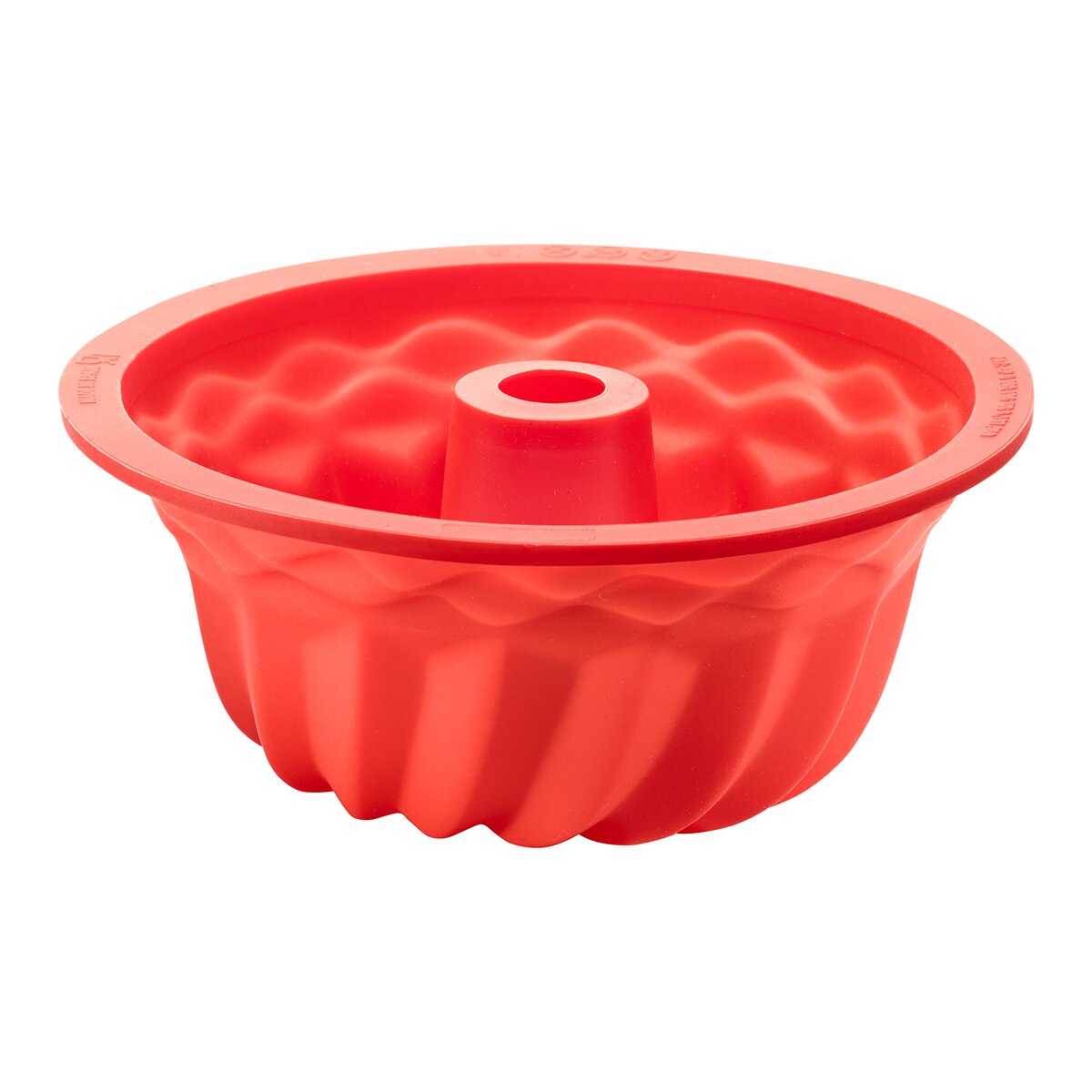 Conjunto de 2 mini Formas de Pudim Compatível com Air Fryer Vermelho-1