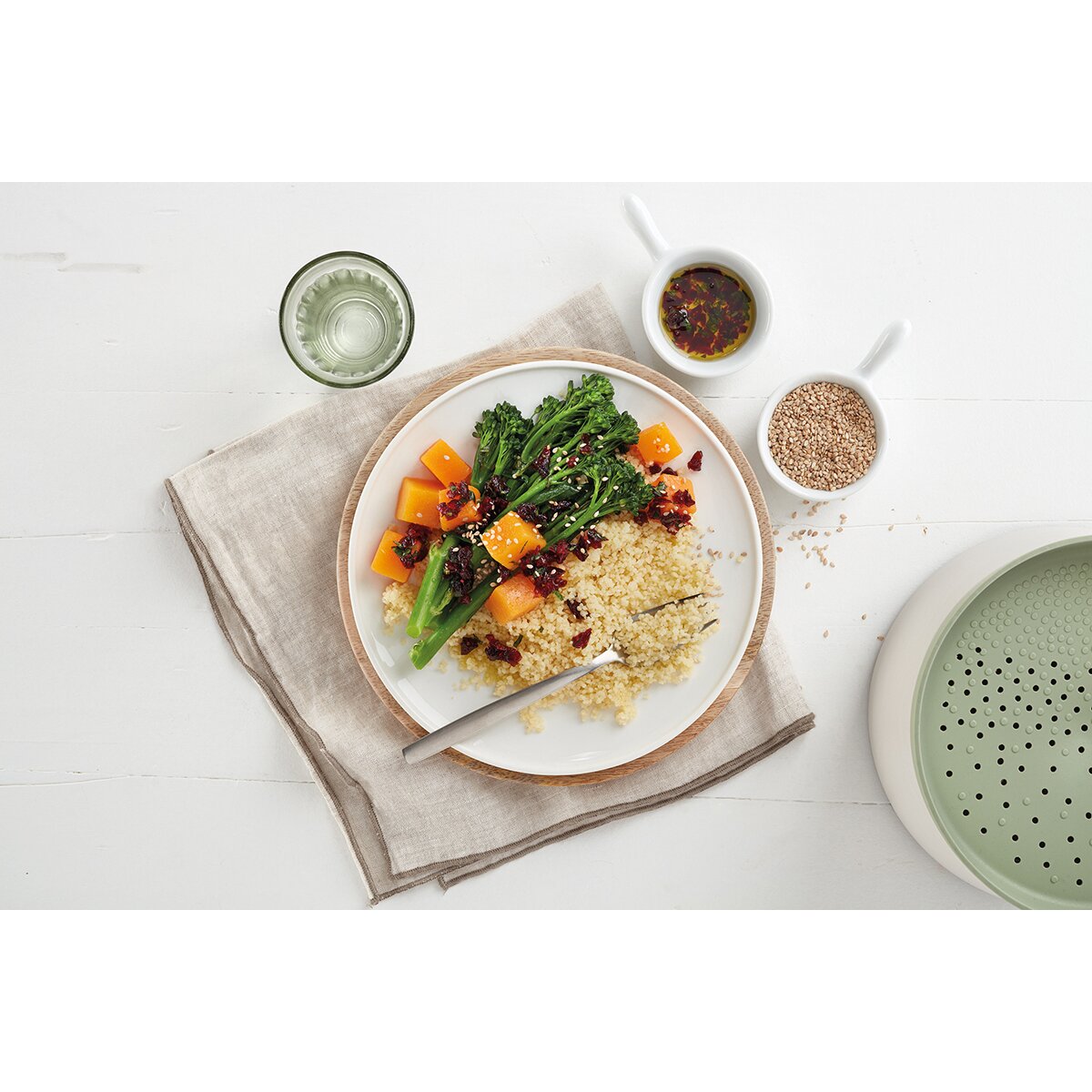 Cozedor de arroz e quinoa Rice Cooker Lékué Verde-6