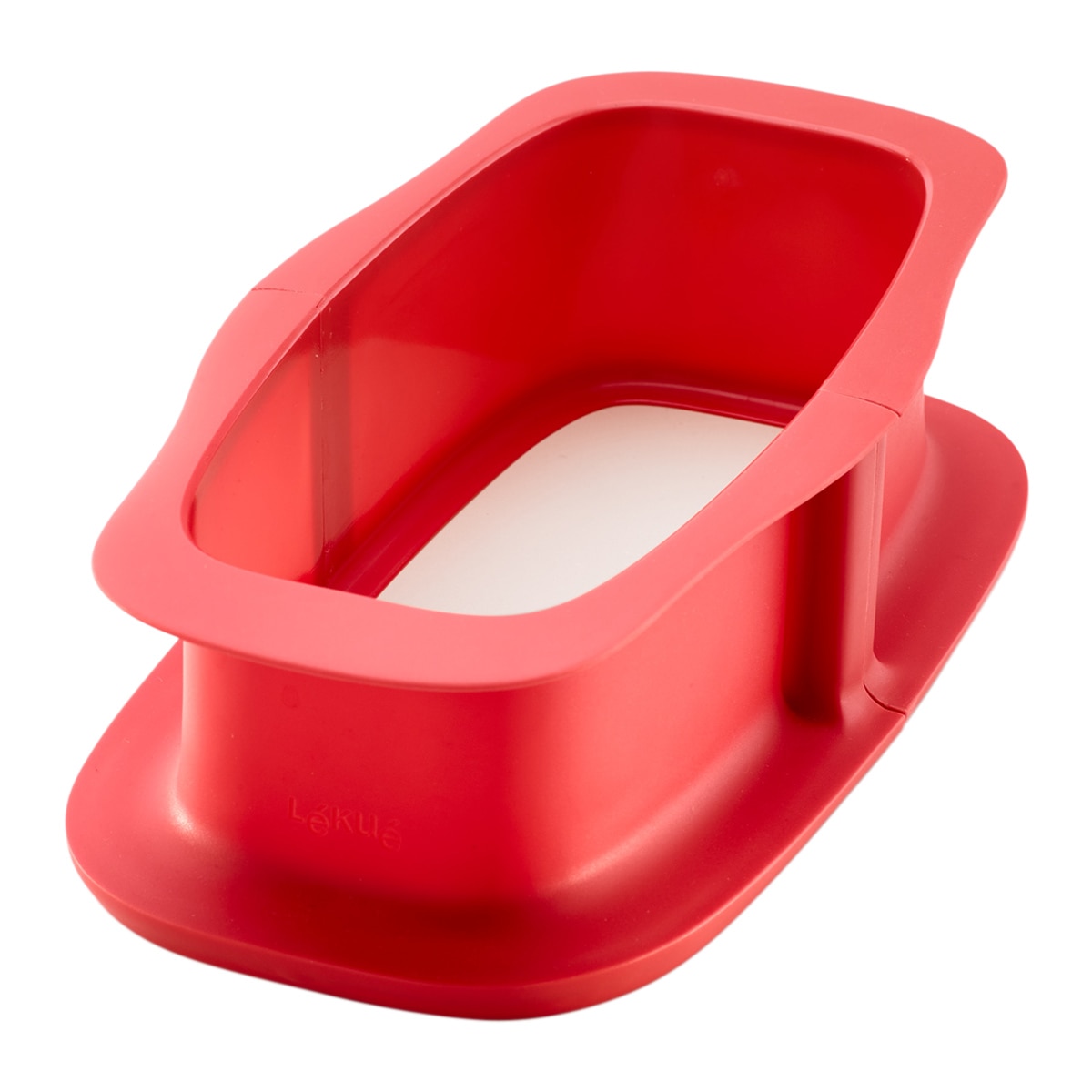 Molde rectangular desmontável Lékué Vermelho-1
