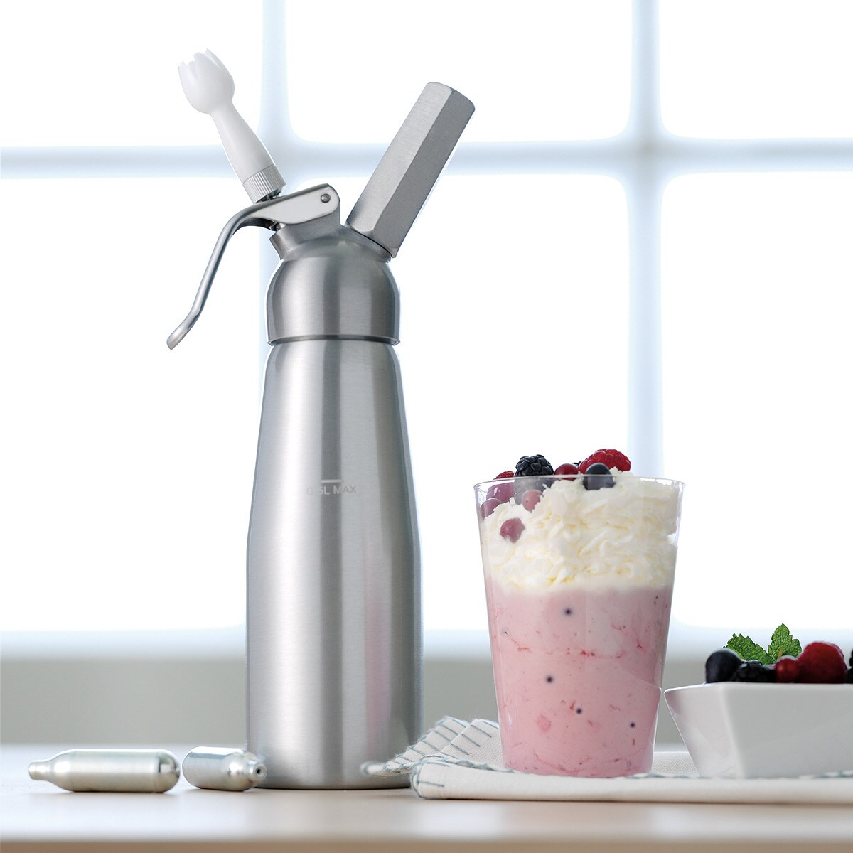 Sifão para nata Ibili Aço-5