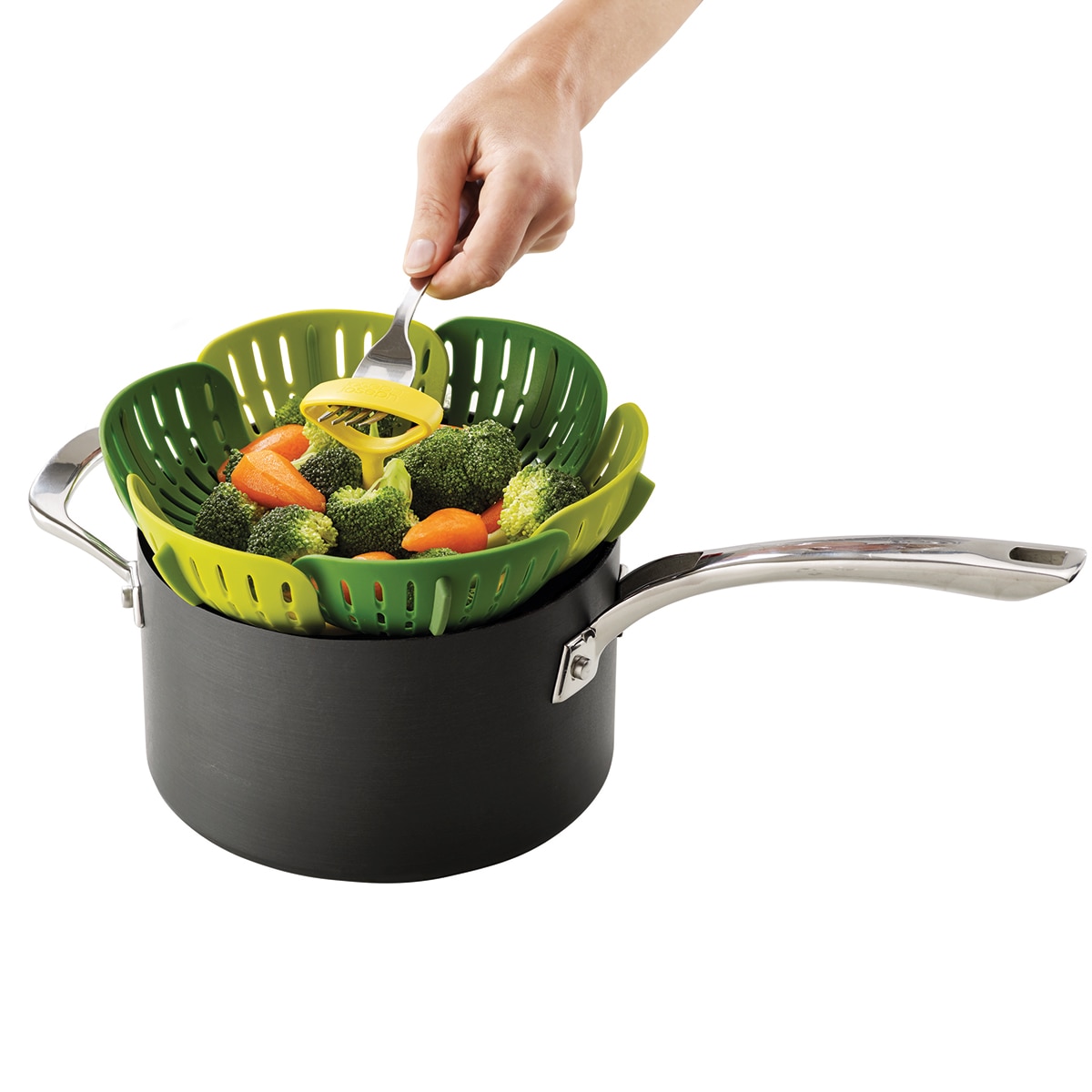 Cesta de vapor dobrável Bloom? Verde-9