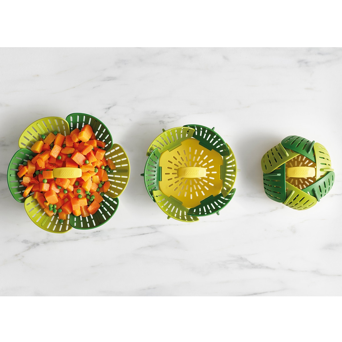 Cesta de vapor dobrável Bloom? Verde-11